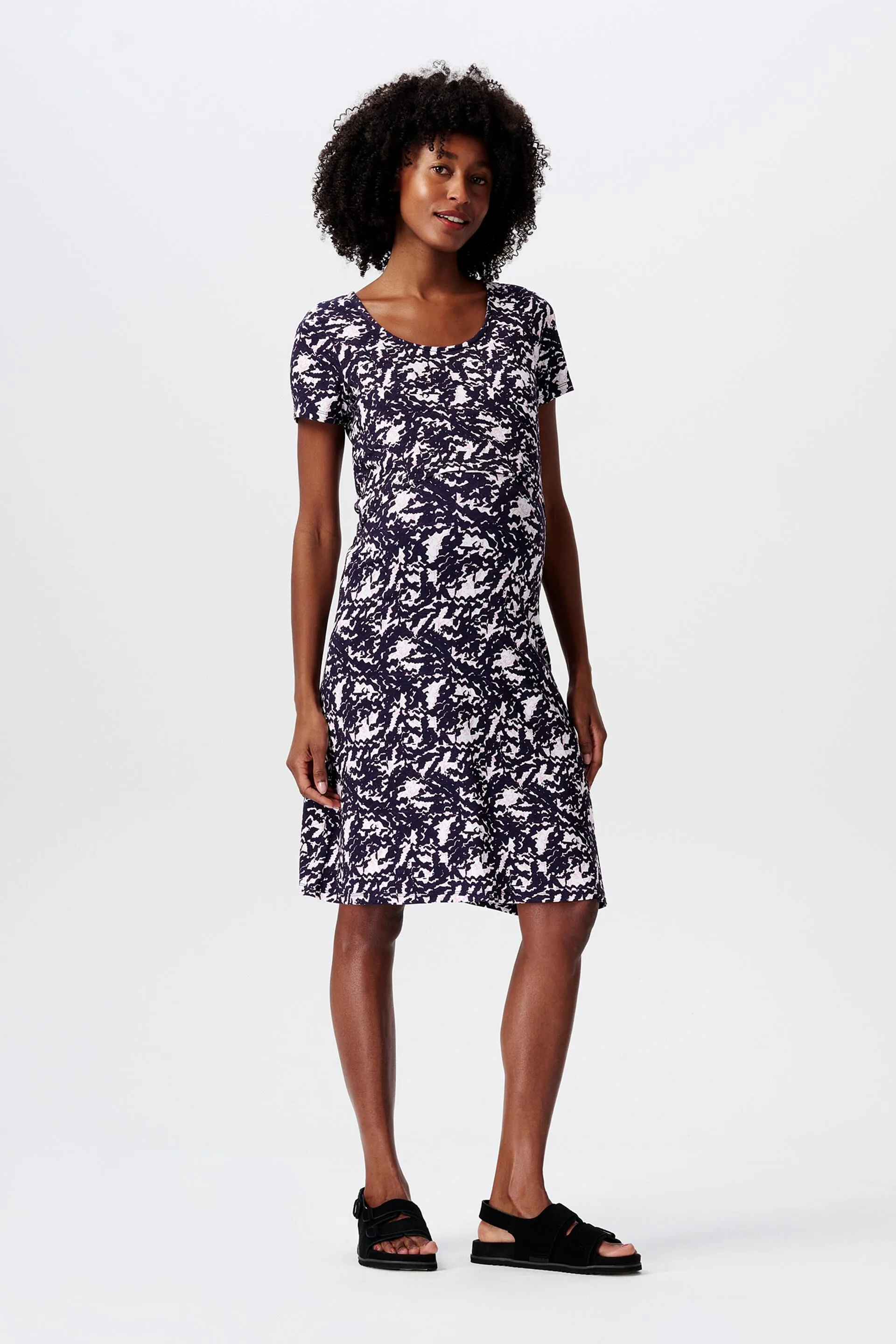 MATERNITY Abito stretch stampato