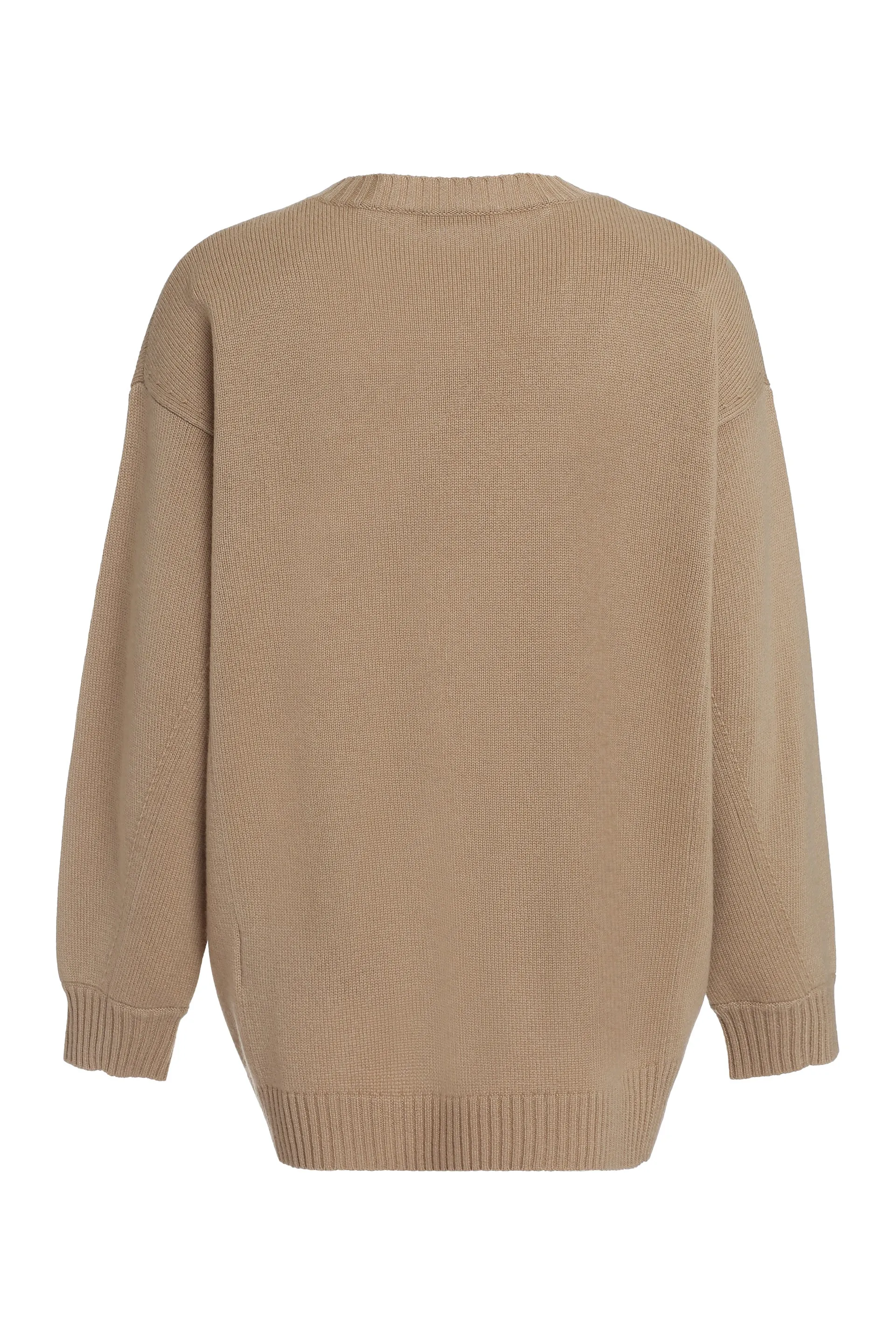 Max Mara Pullover girocollo Fido in lana e cachemire