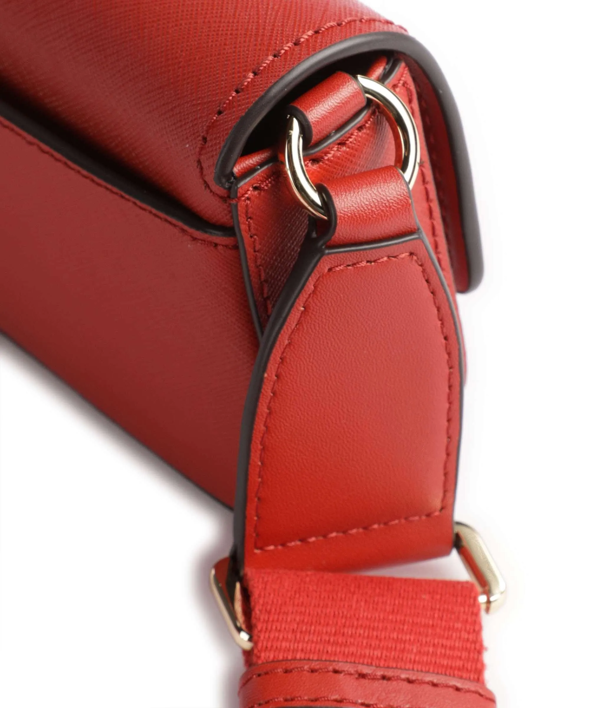  Michael Kors Greenwich Borsa a tracolla pelle di vacchetta saffiano rosso  