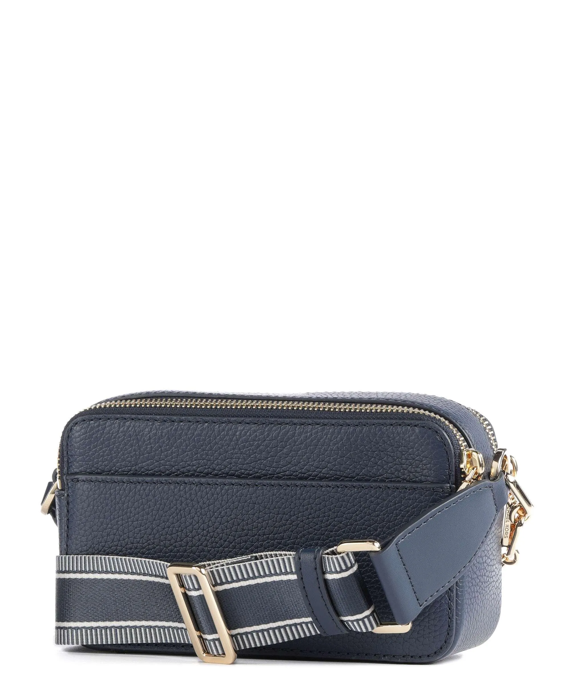  Michael Kors Jet Set Borsa a tracolla pelle di vacchetta grana navy  