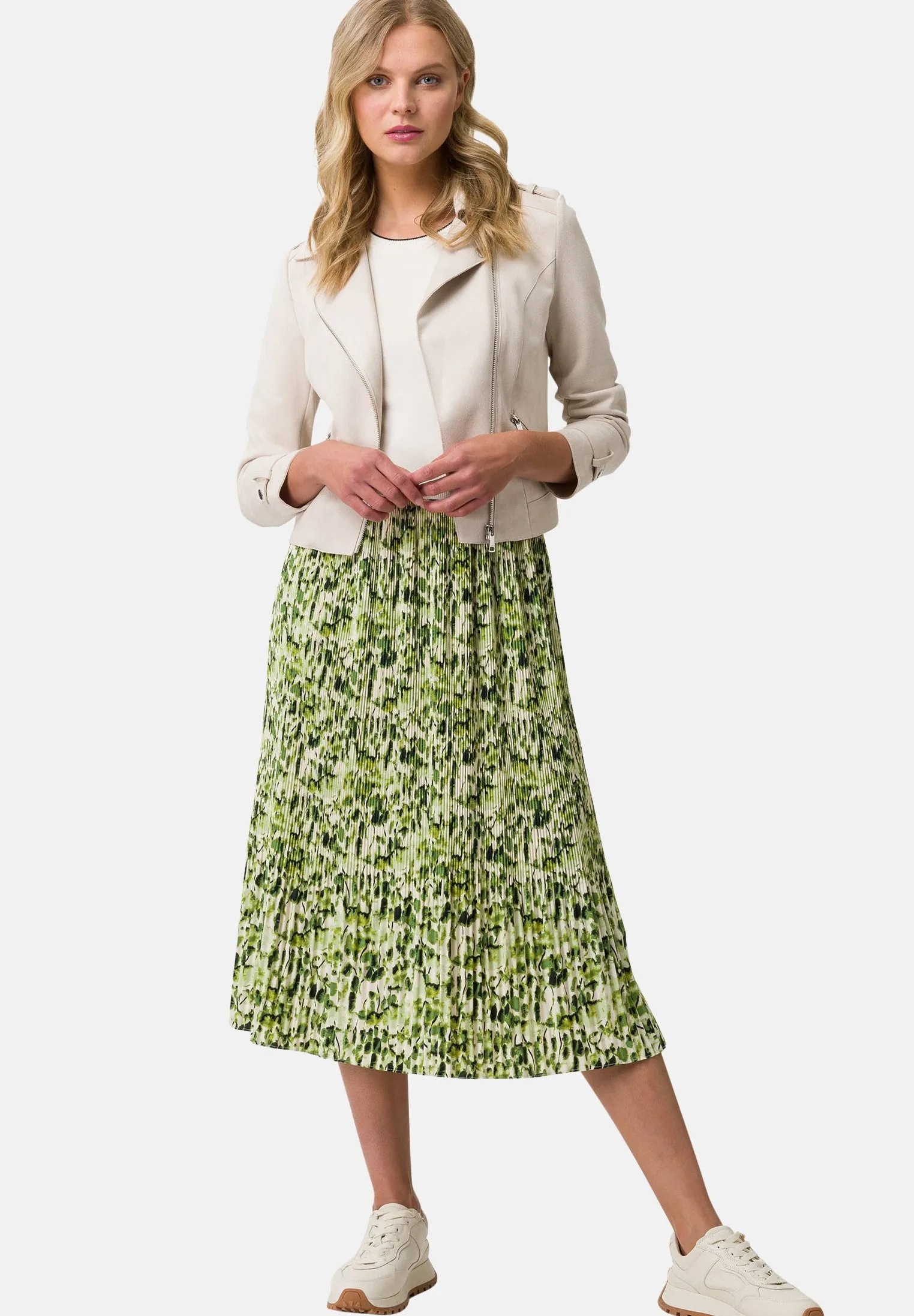 MIDI MIT PLISSEE - Abito in maglia