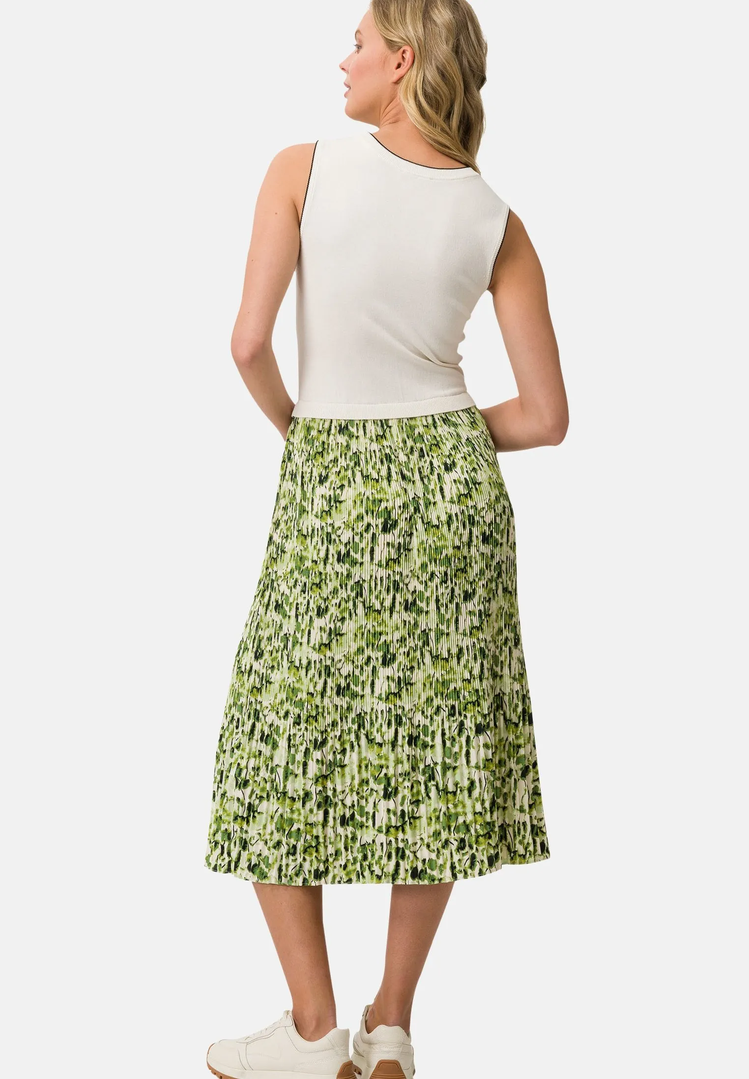 MIDI MIT PLISSEE - Abito in maglia