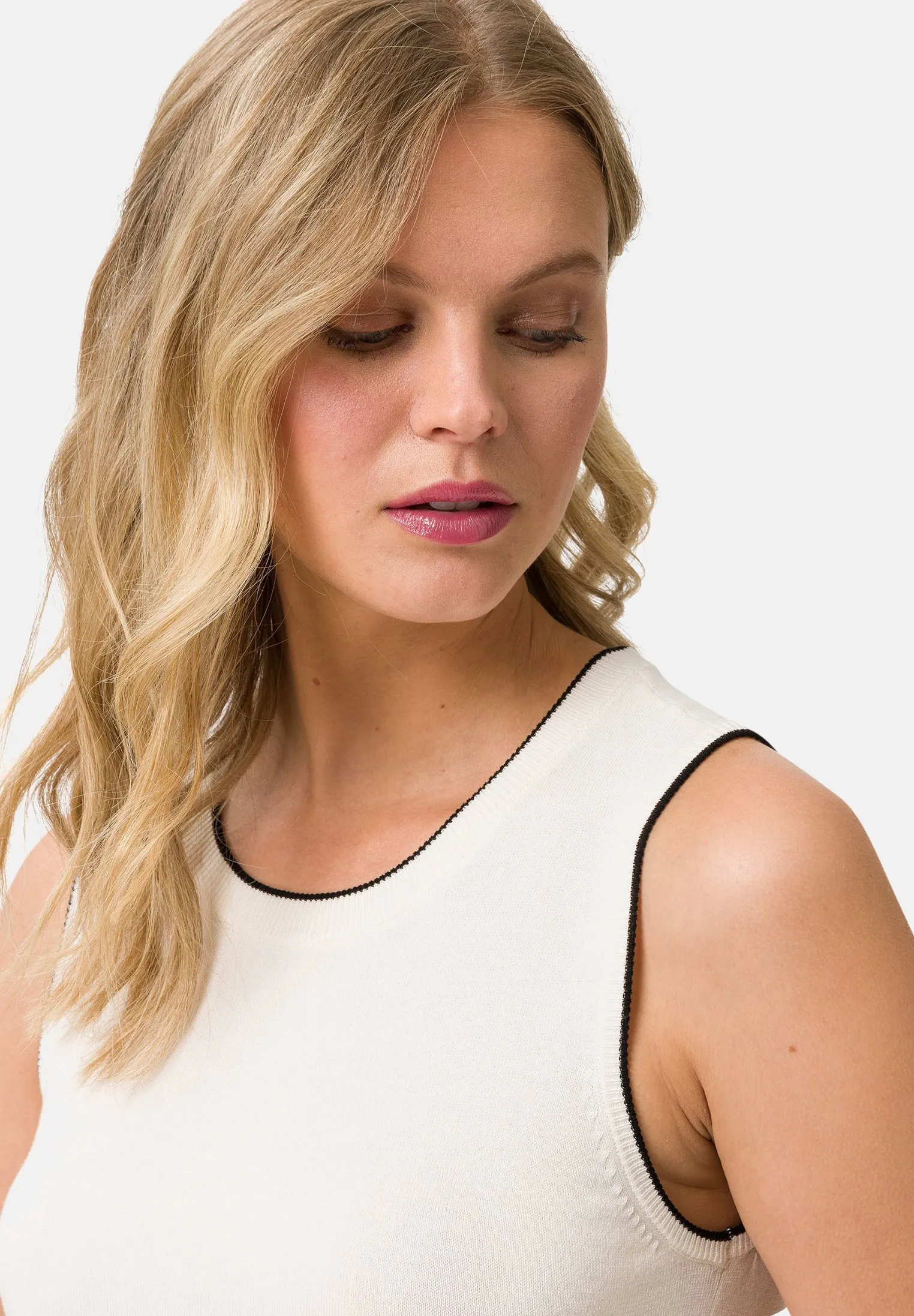 MIDI MIT PLISSEE - Abito in maglia