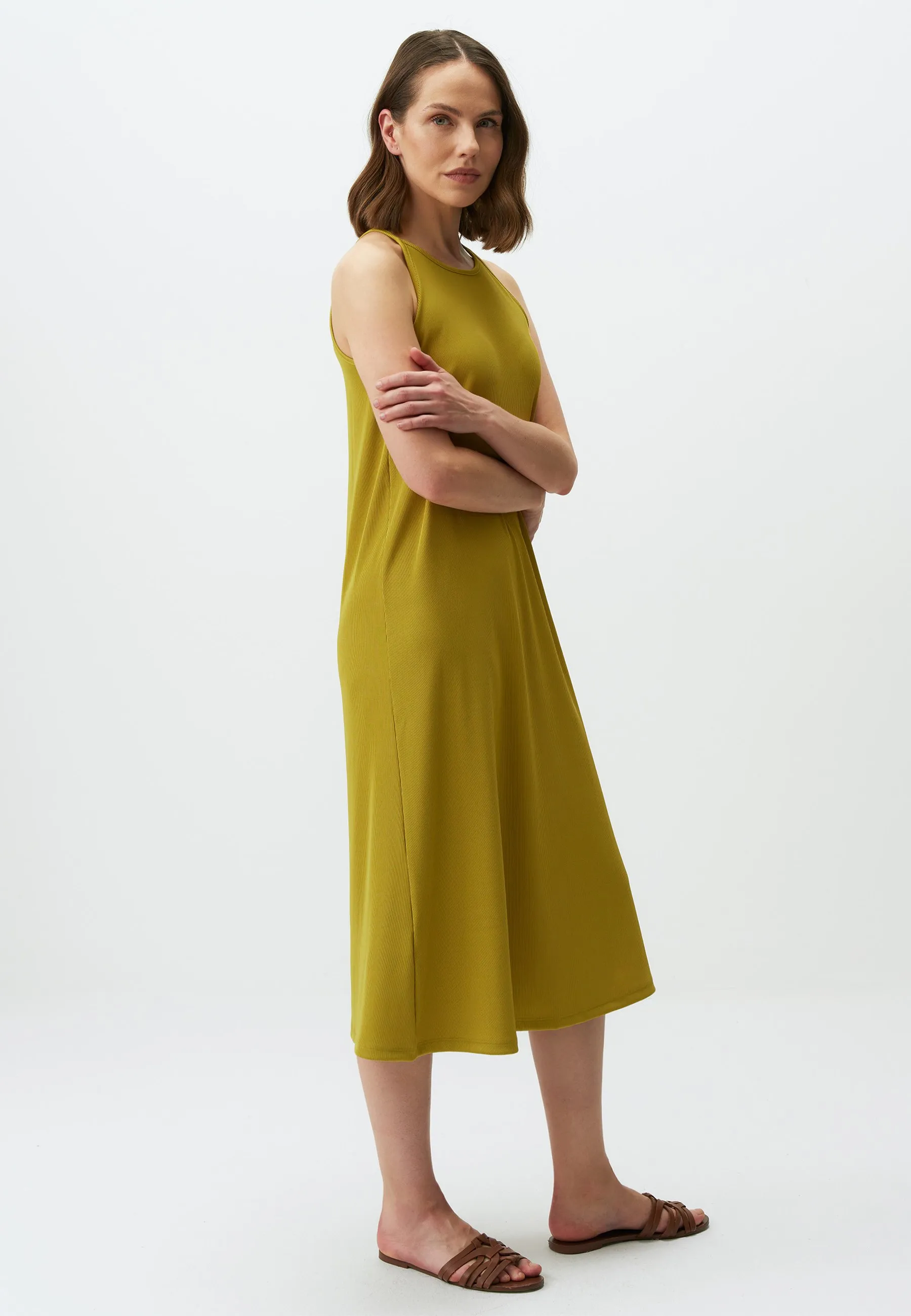 NECK MIDI - Abito in maglia