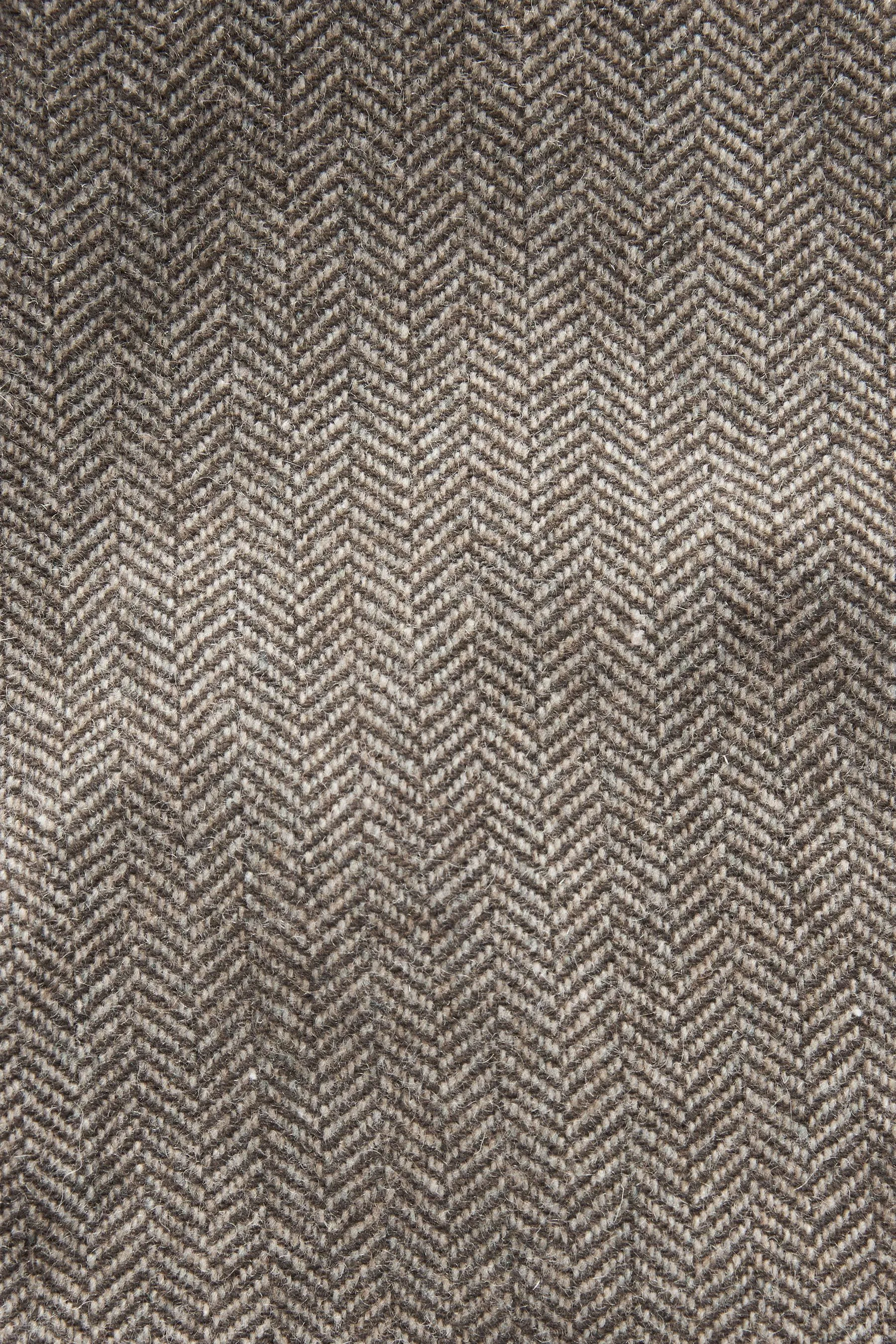 Nova Fides Signature - Blazer in lana a spina di pesce