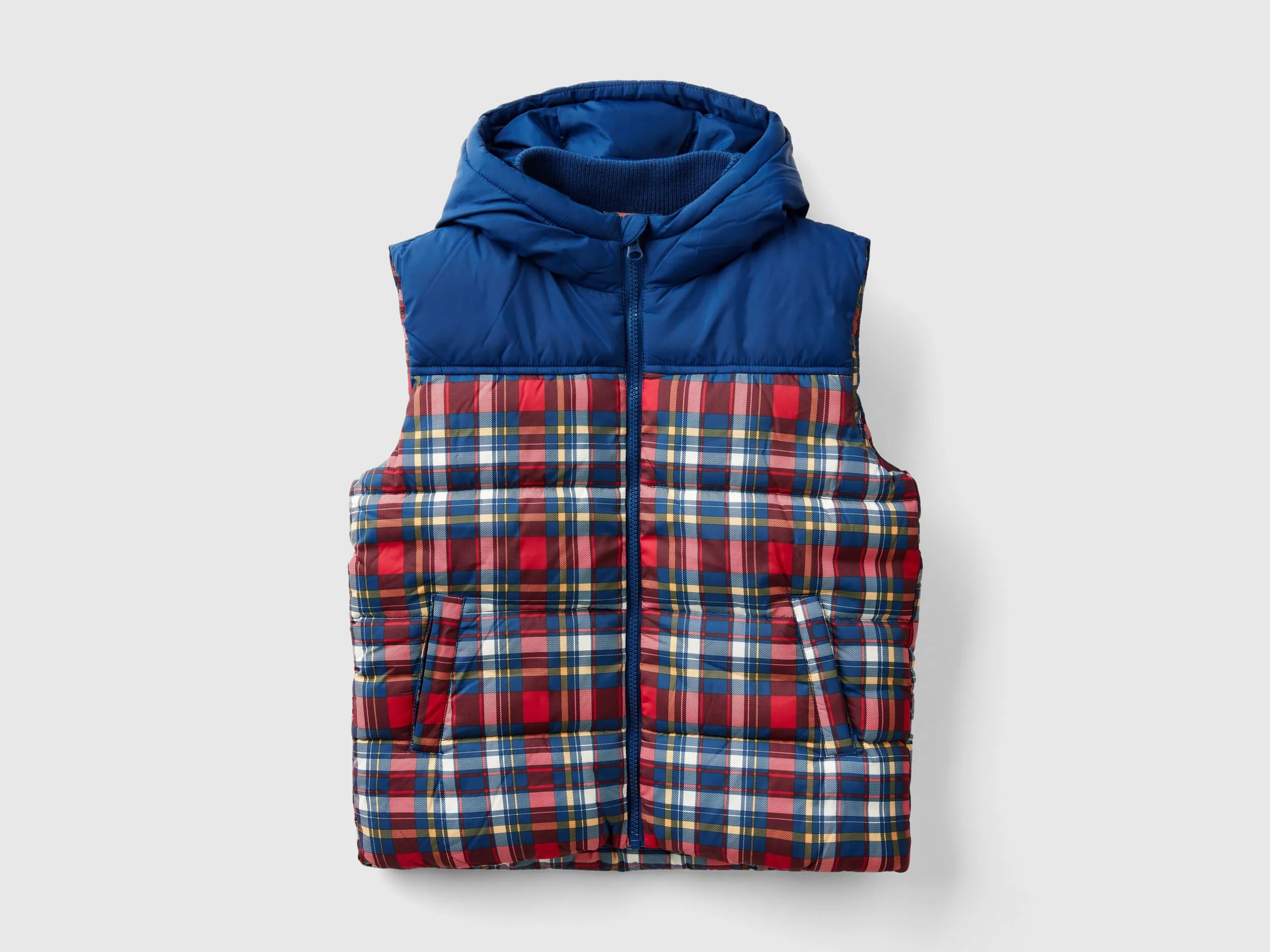 Nuovi arrivi Gilet imbottito tartan