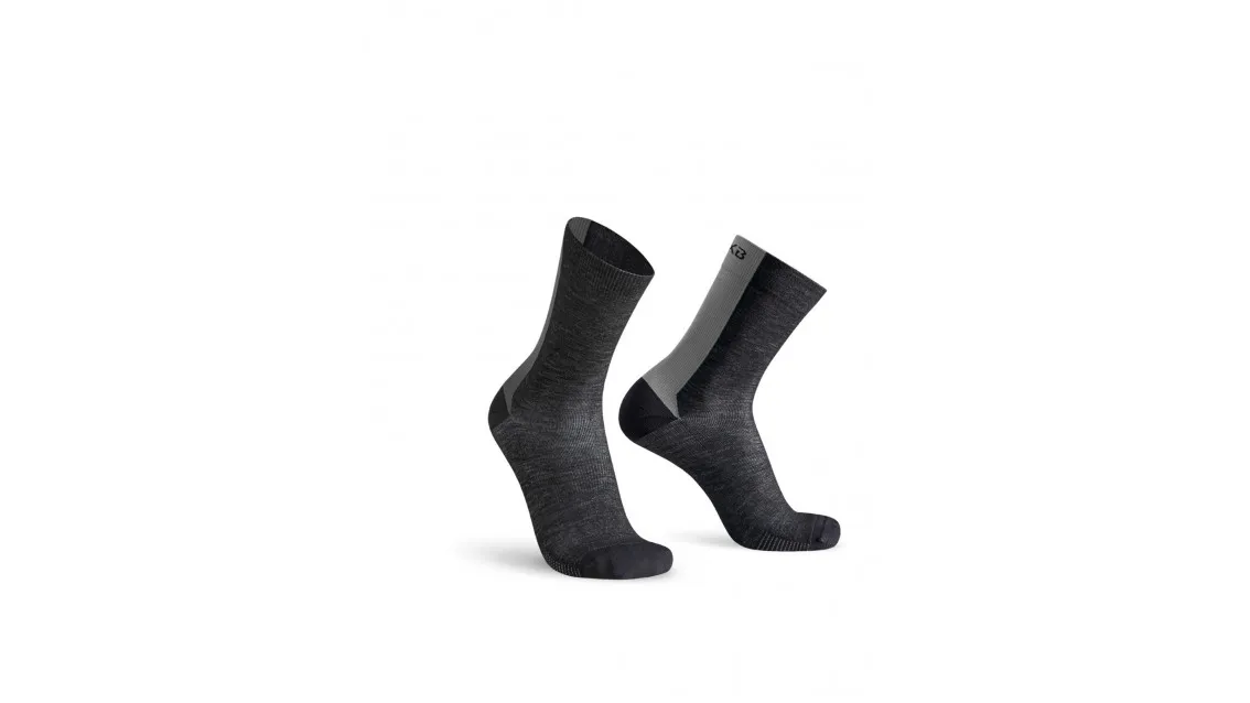 OXYBURN Calza Invernale Thermo Sprint Black/Grey