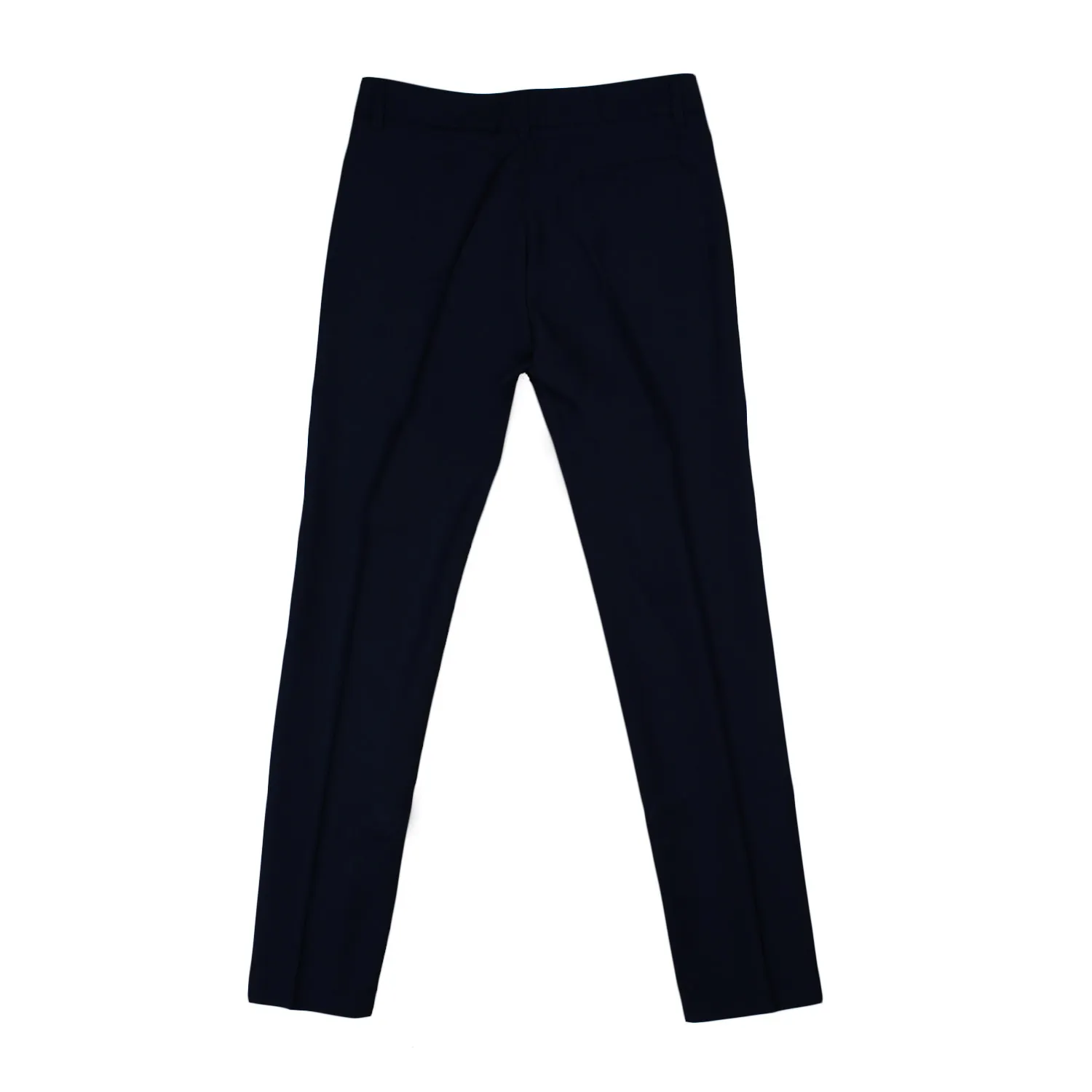Pantalone Blu Lana Vergine