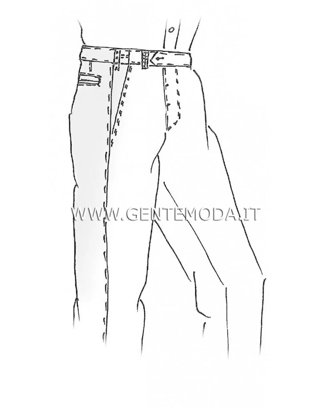 Pantalone con pinces lana flanella verde ( pesante invernale)