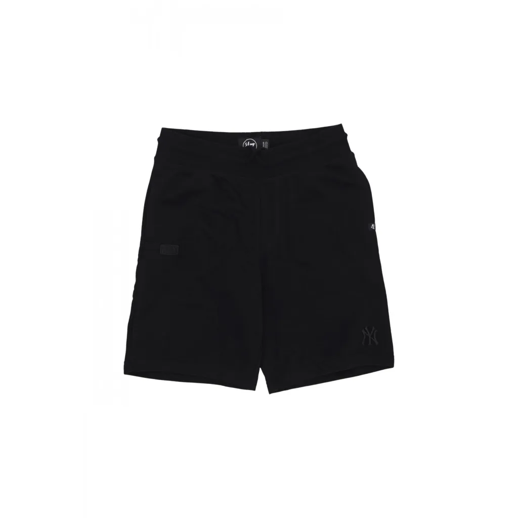 pantalone corto tuta uomo mlb base runner emb helix shorts neyyan JET BLACK