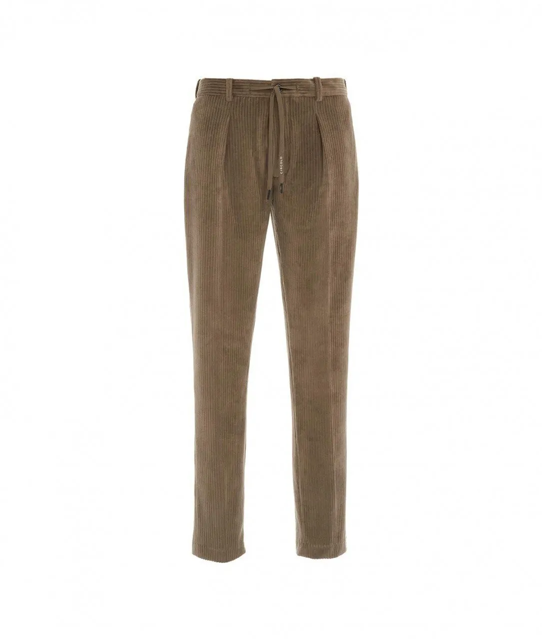 Pantalone in velluto a coste marrone chiaro marrone chiaro