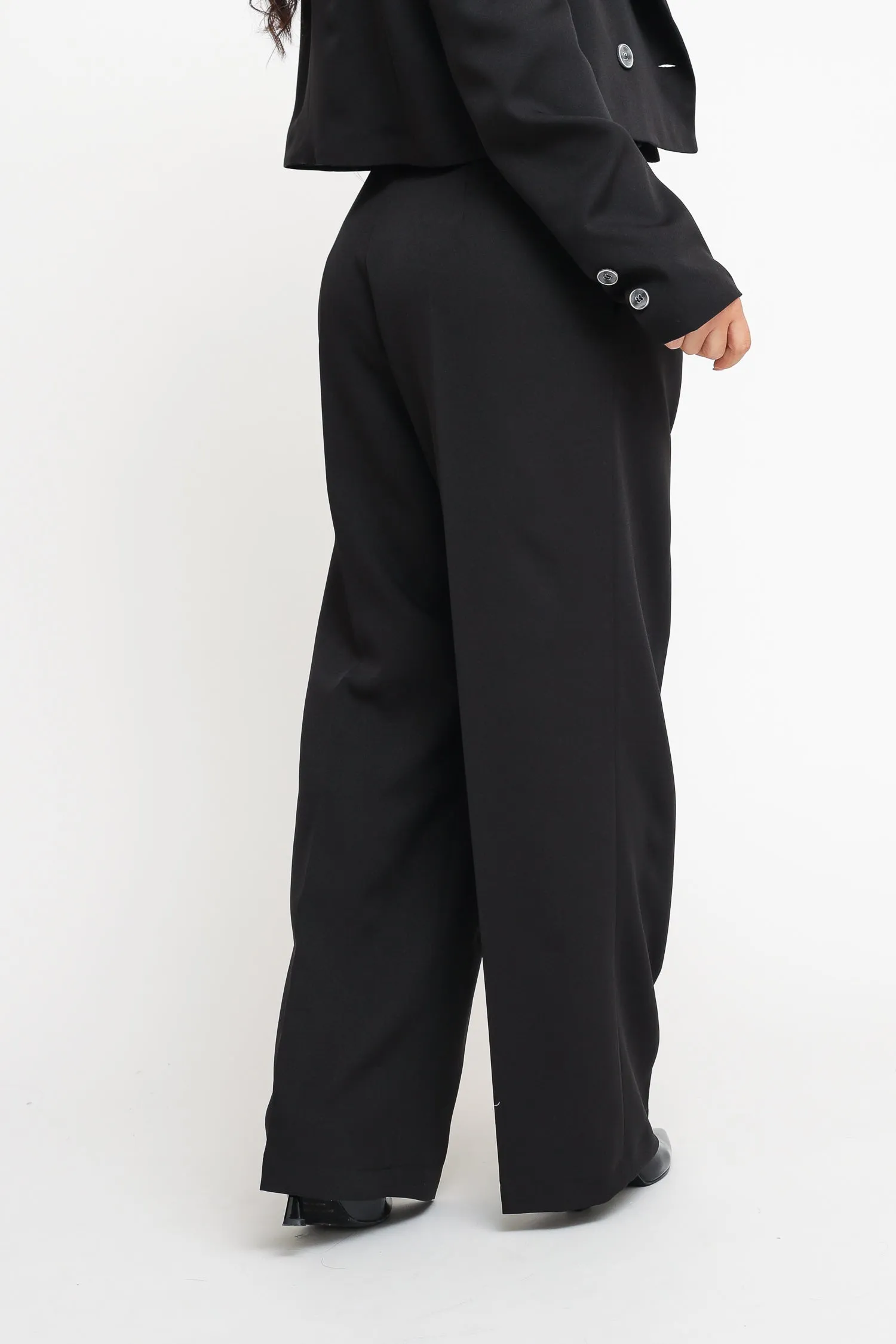 Pantalone Palazzo - Nero
