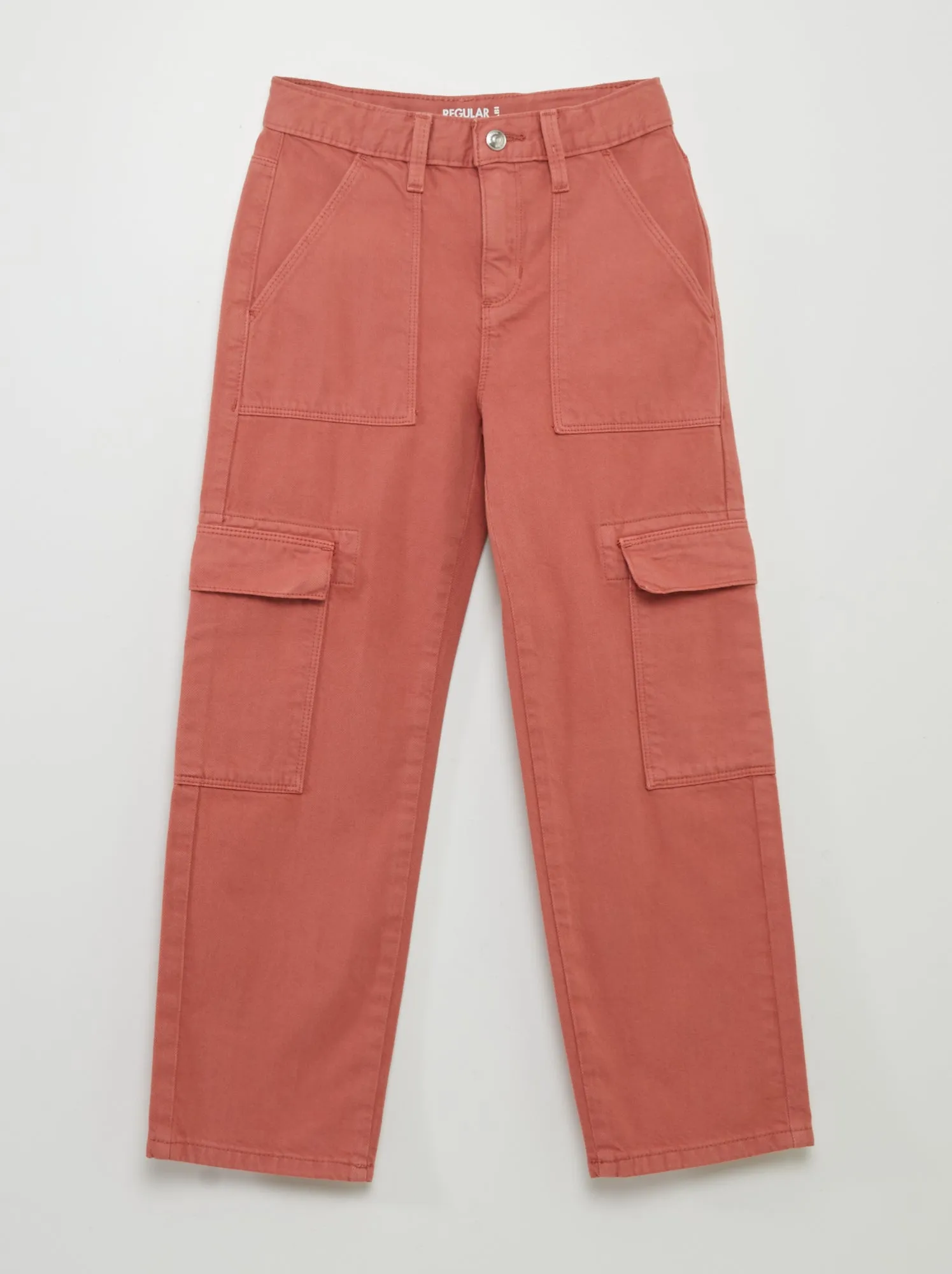 Pantaloni cargo in denim - ROSA