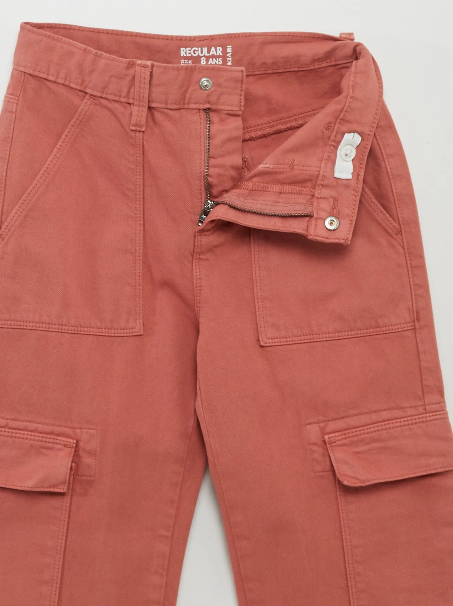 Pantaloni cargo in denim - ROSA