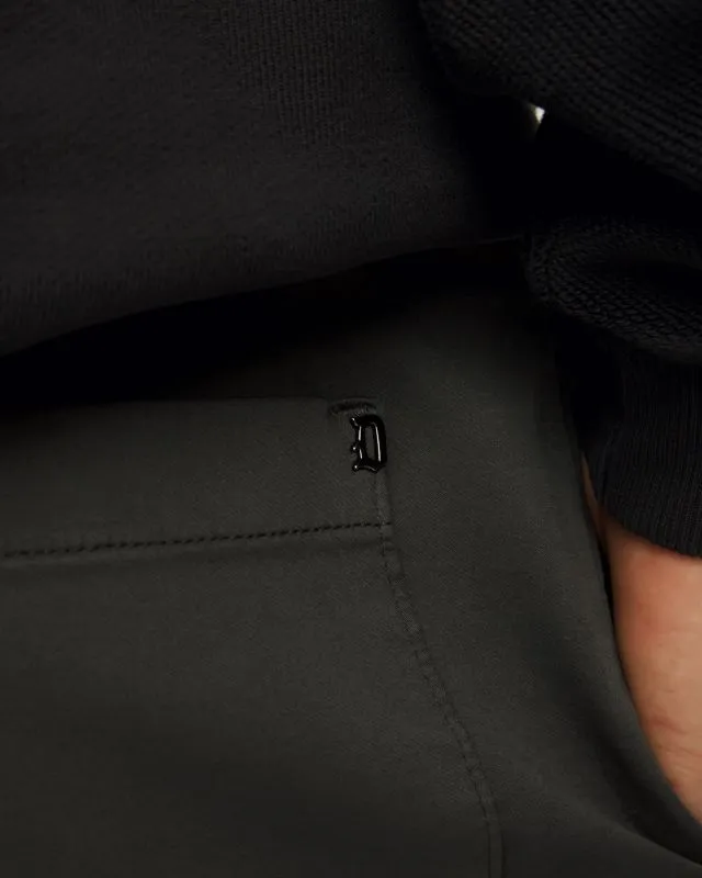 Pantaloni grigio scuro in lana da uomo Dondup Pantalone Dom