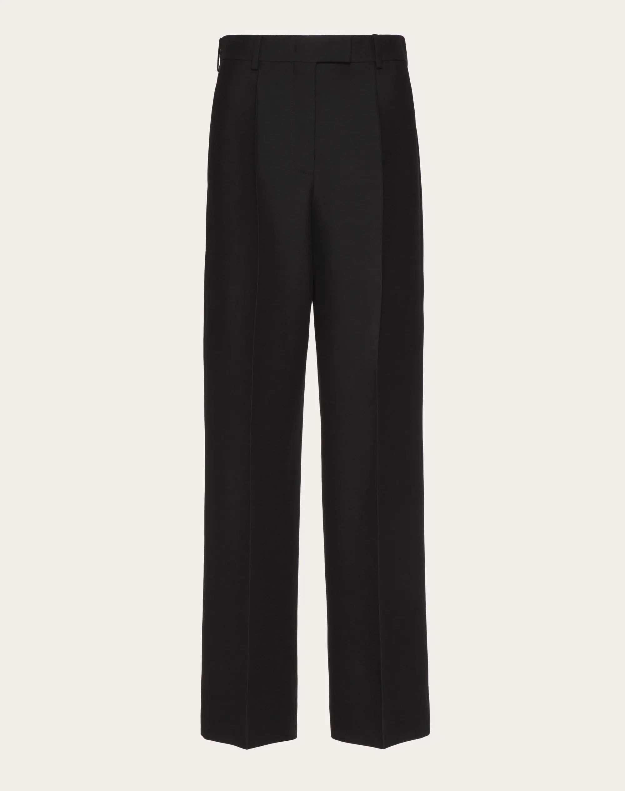 PANTALONI IN CREPE COUTURE