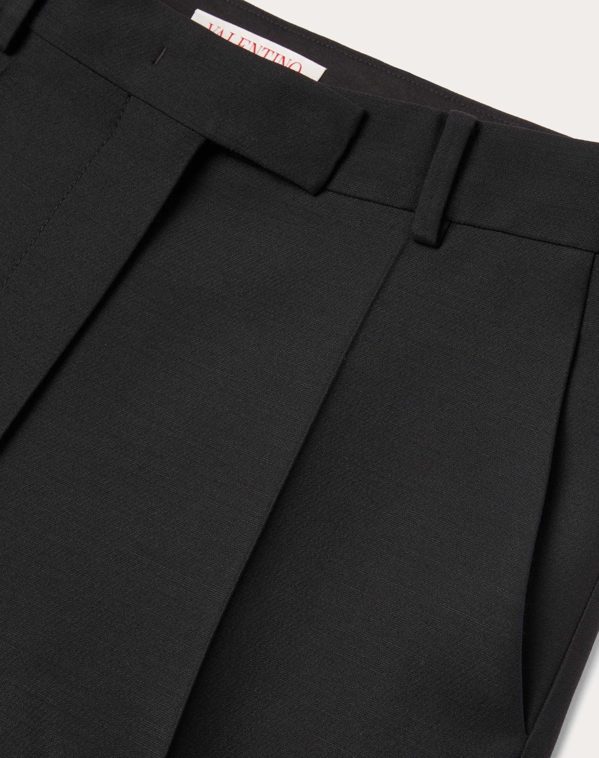 PANTALONI IN CREPE COUTURE