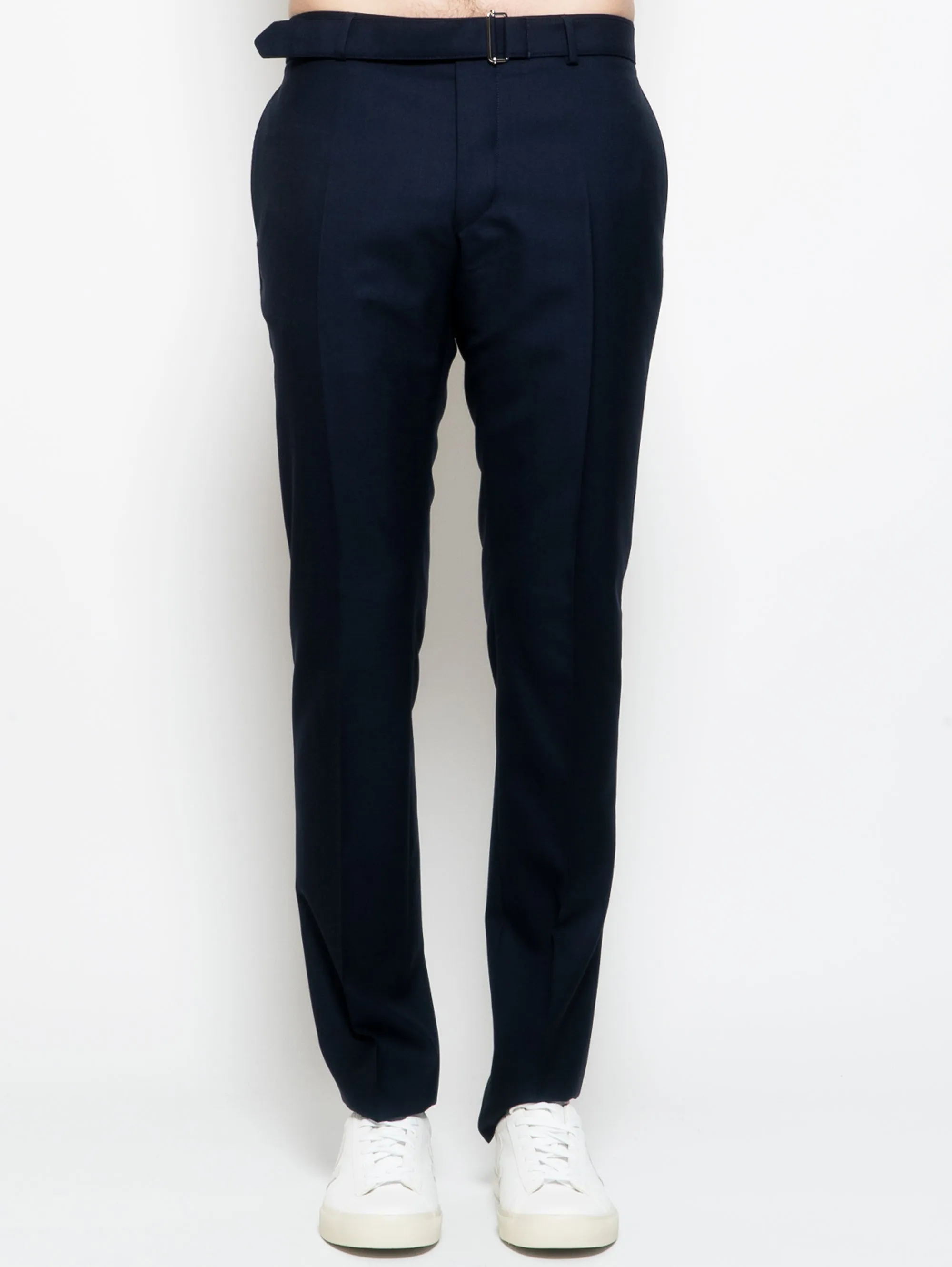 Pantaloni in Lana Paul Blu