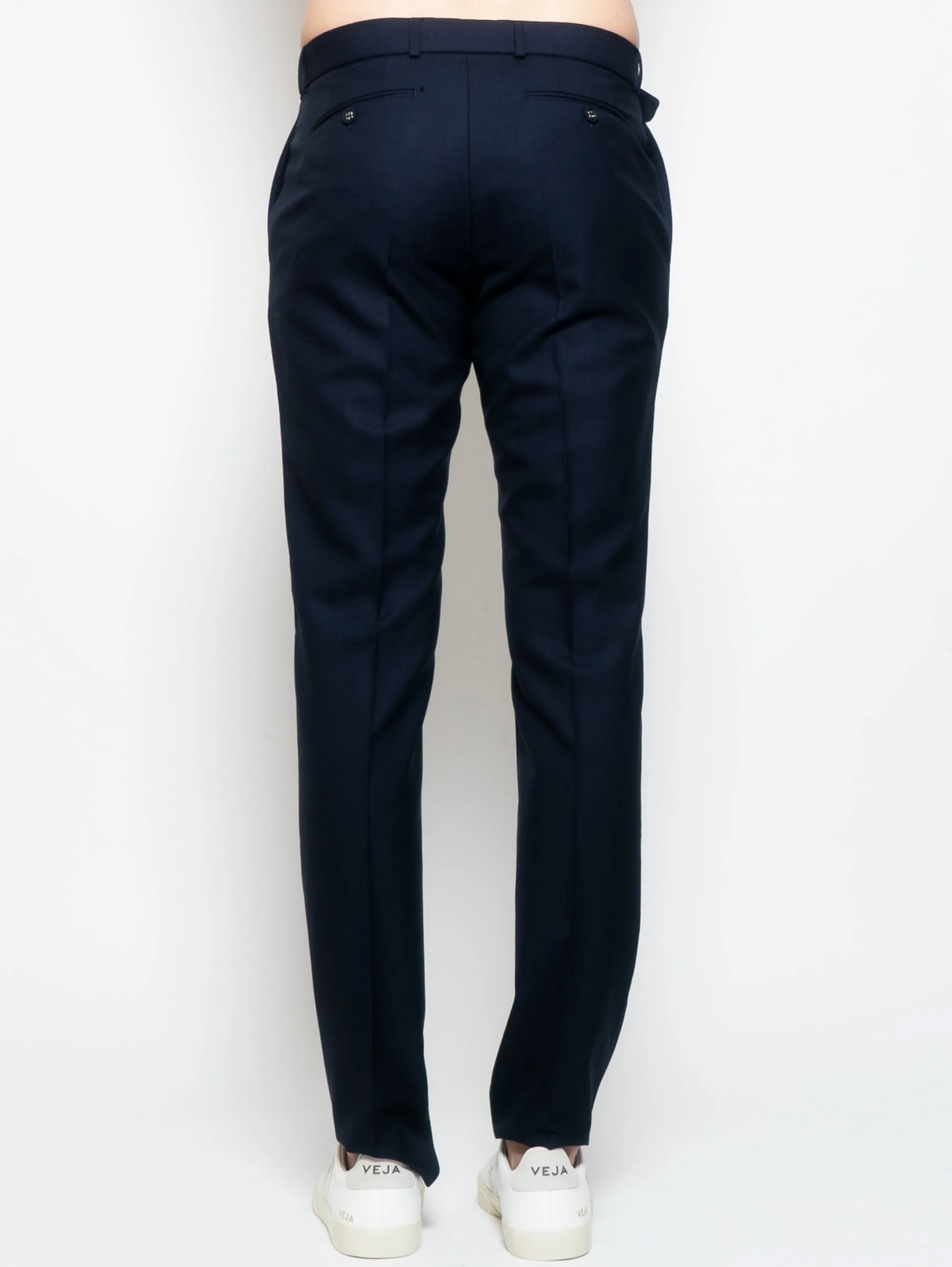 Pantaloni in Lana Paul Blu