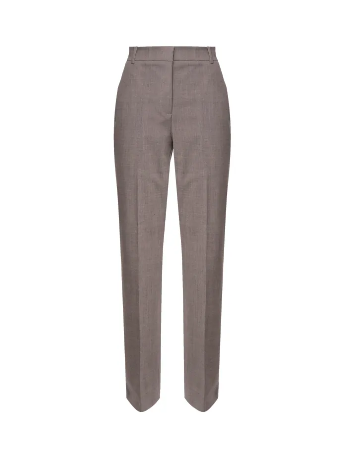 PANTALONI IN LANA PELUSIO