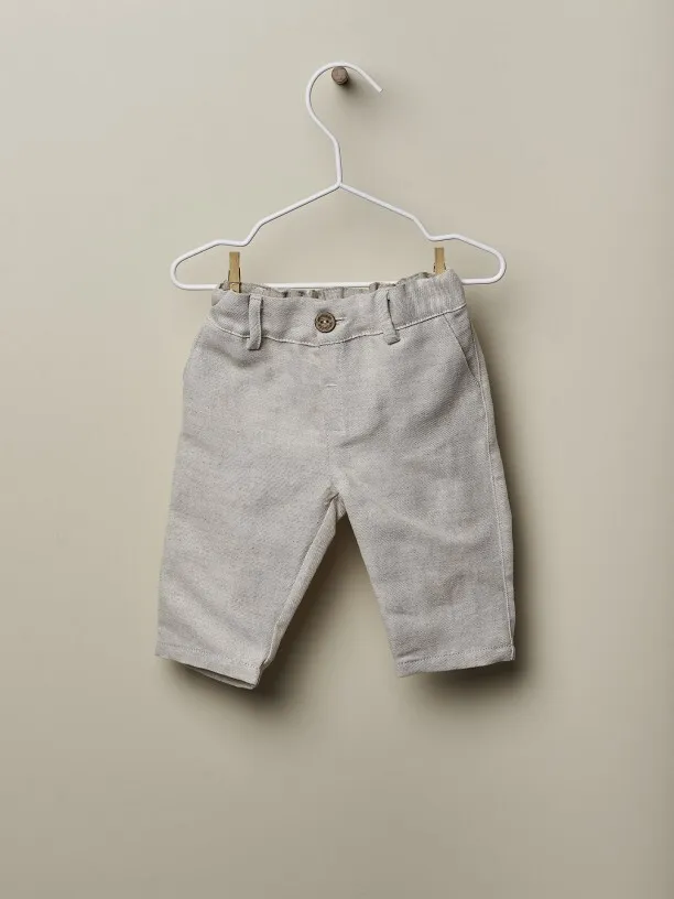 Pantaloni in lino – Wedoble