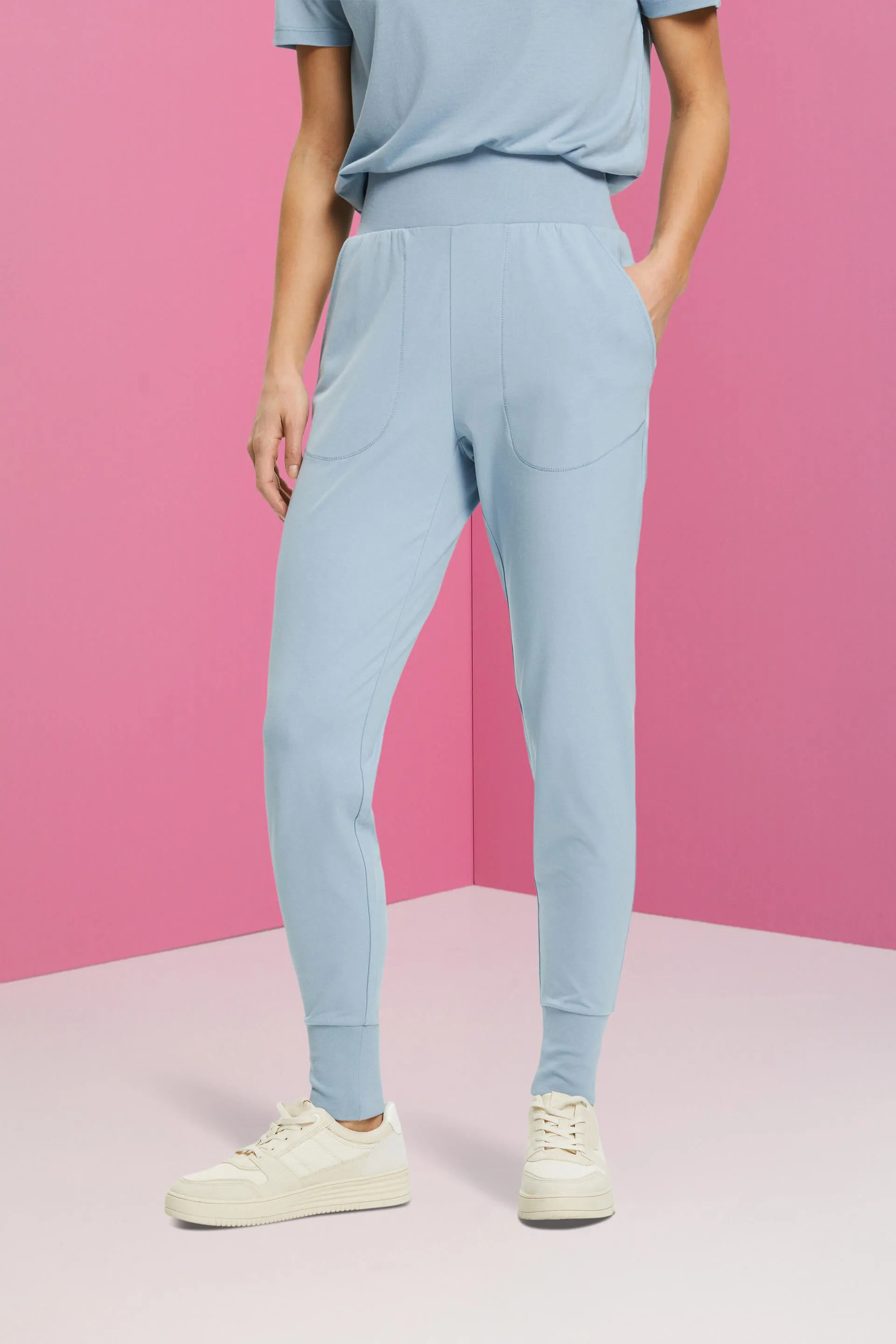 Pantaloni sportivi in jersey