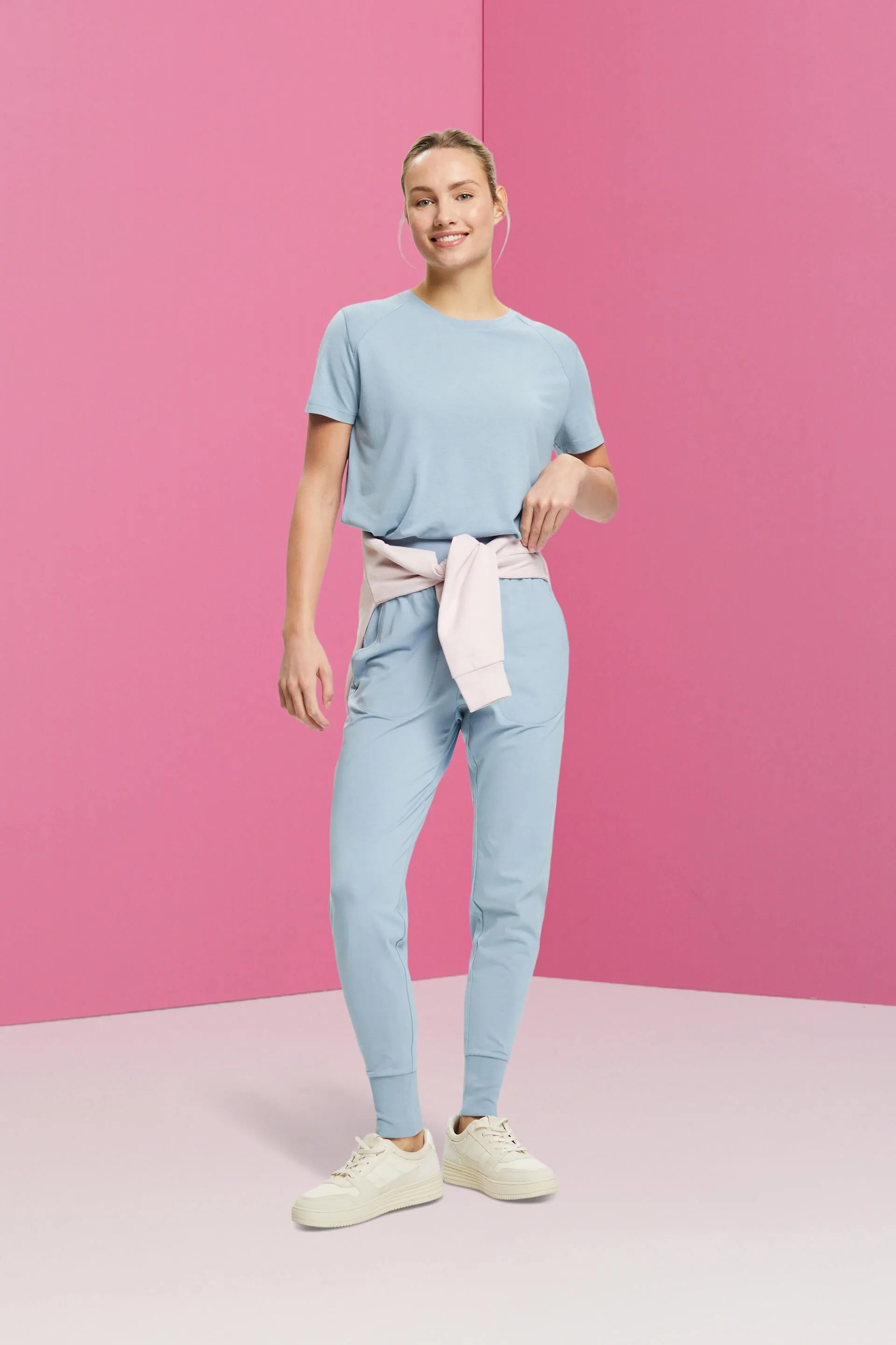 Pantaloni sportivi in jersey