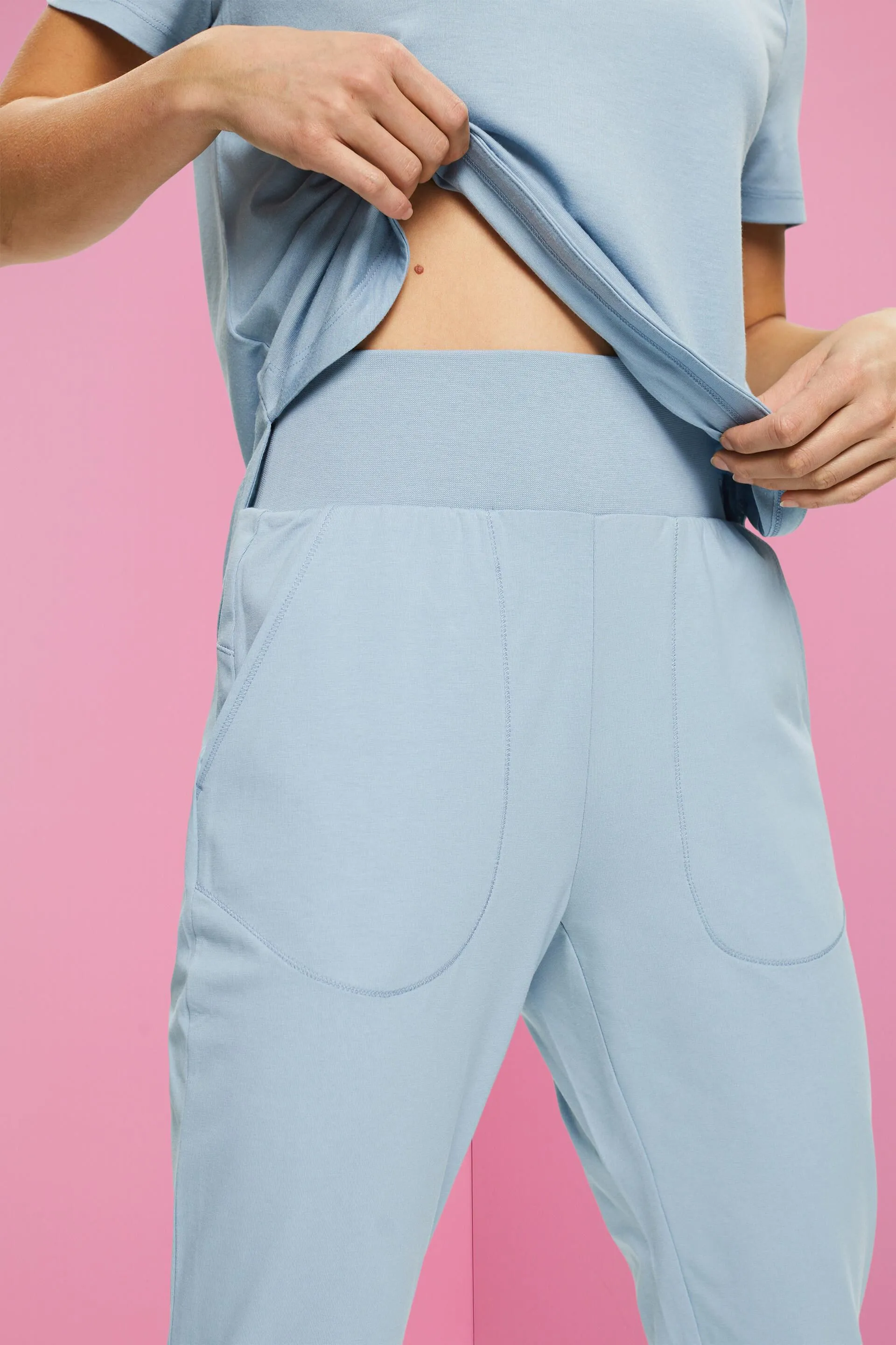 Pantaloni sportivi in jersey