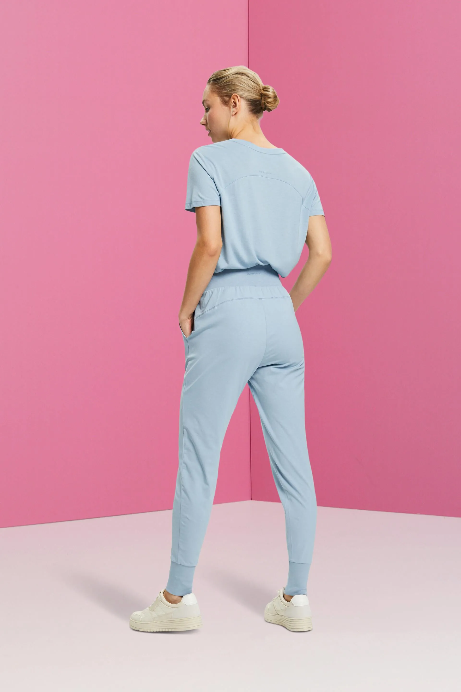 Pantaloni sportivi in jersey