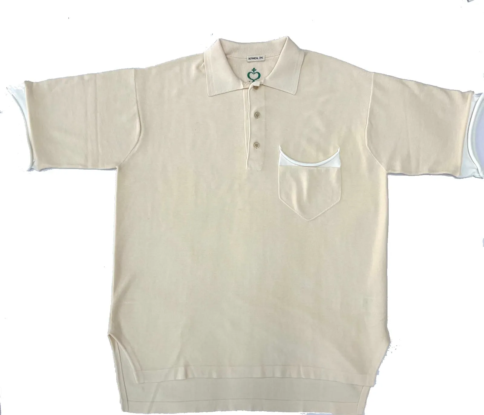 POLO BEIGE IN COTONE