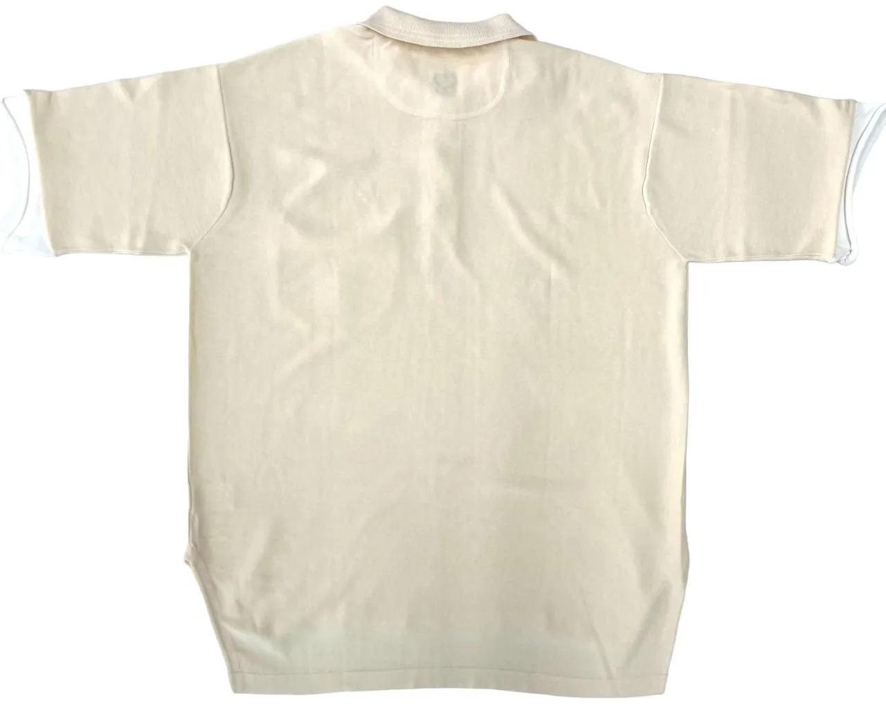 POLO BEIGE IN COTONE