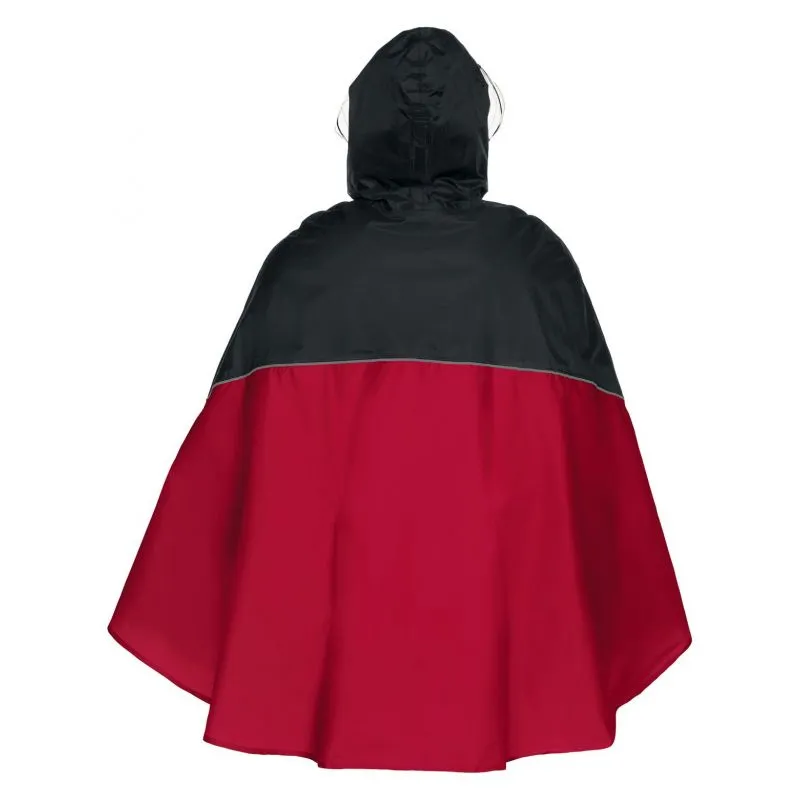 Poncho antipioggia Vaude Covero Poncho II (rosso indiano)