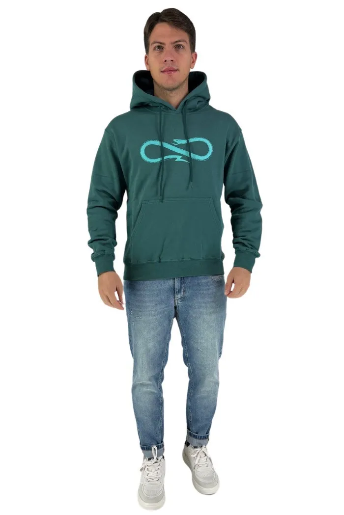 Propaganda felpa con cappuccio e stampe Logo 23fwprfe297
