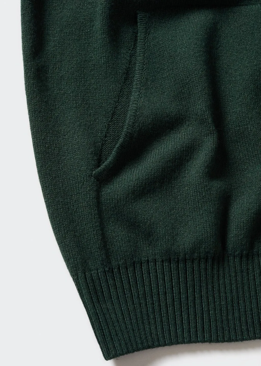 Pullover lana cappuccio