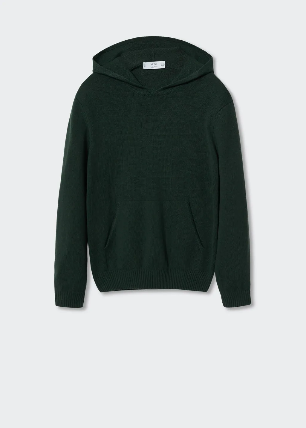 Pullover lana cappuccio