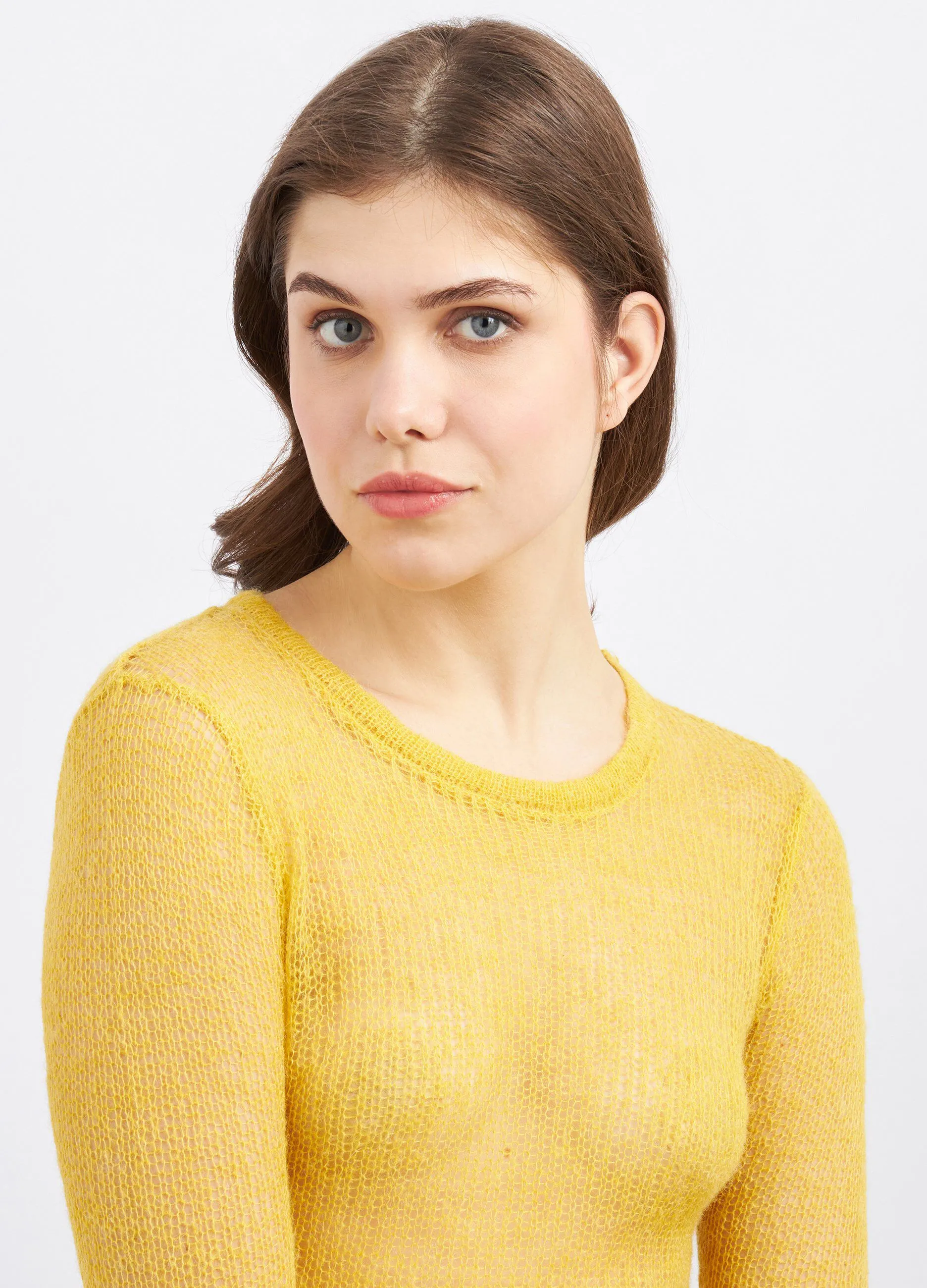 Pullover tricot misto lana donna