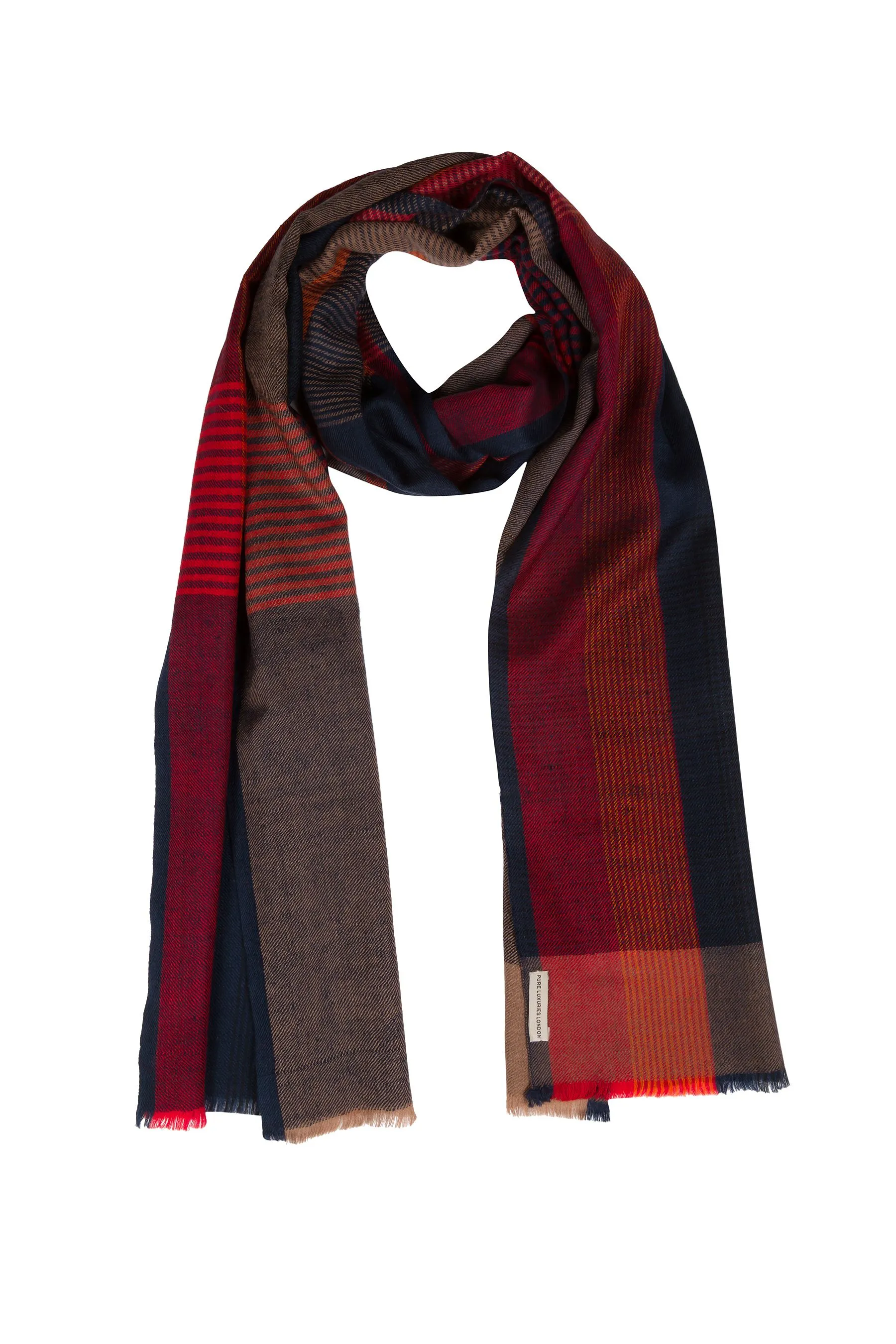 Pure Luxuries London - Quasar - Pashmina in cashmere e lana merino