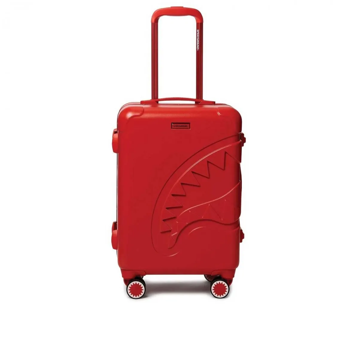Red Molded Shark Mouth Bagaglio A Mano Medio, Rosso