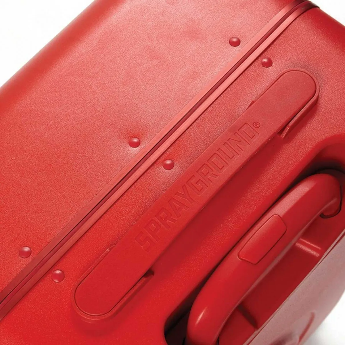 Red Molded Shark Mouth Bagaglio A Mano Medio, Rosso