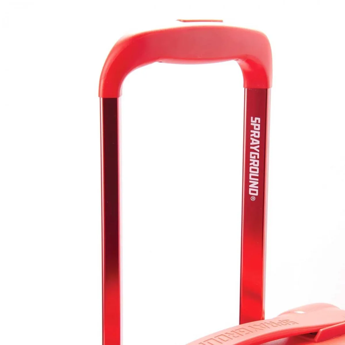 Red Molded Shark Mouth Bagaglio A Mano Medio, Rosso