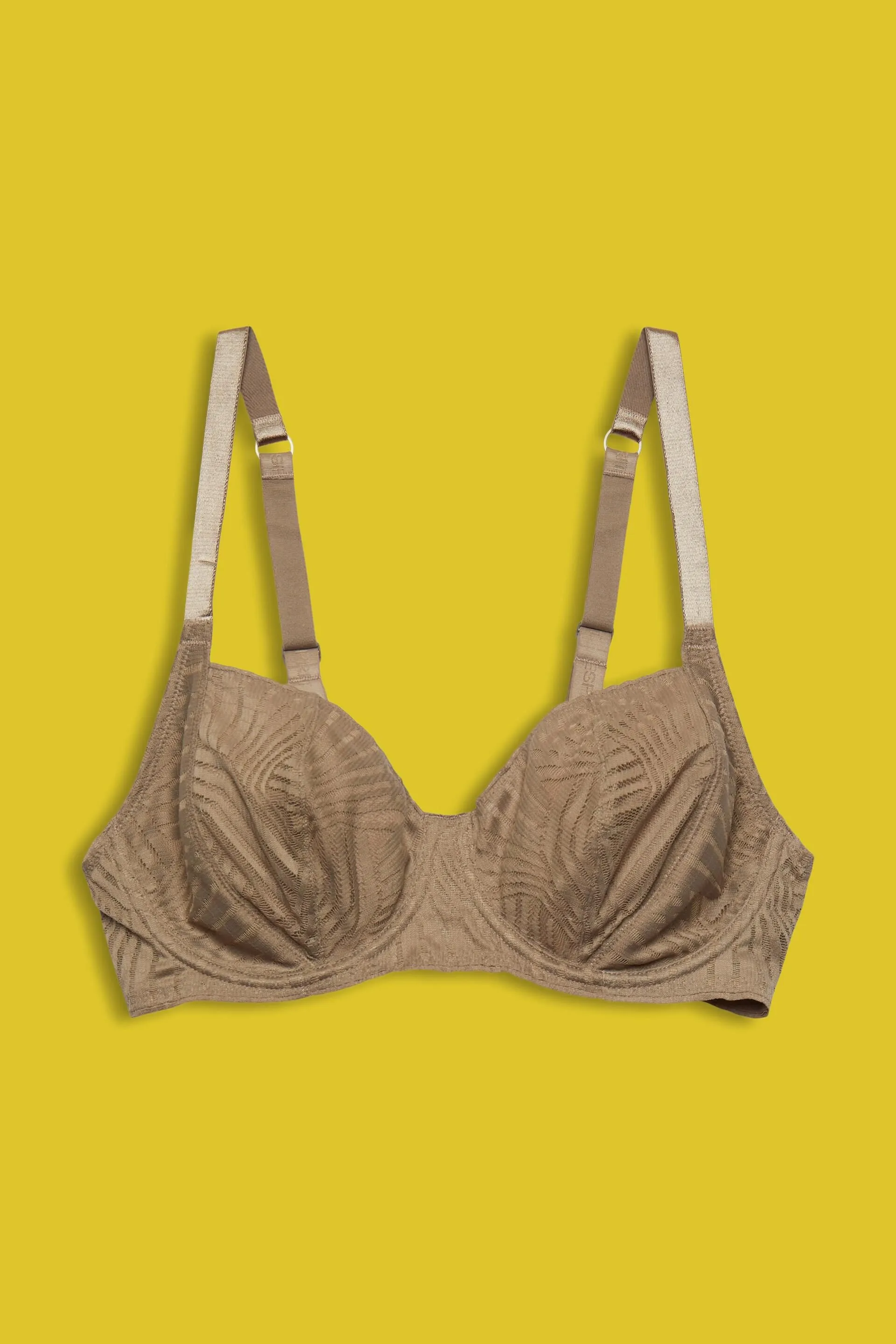 Reggiseno in pizzo non imbottito e con ferretto