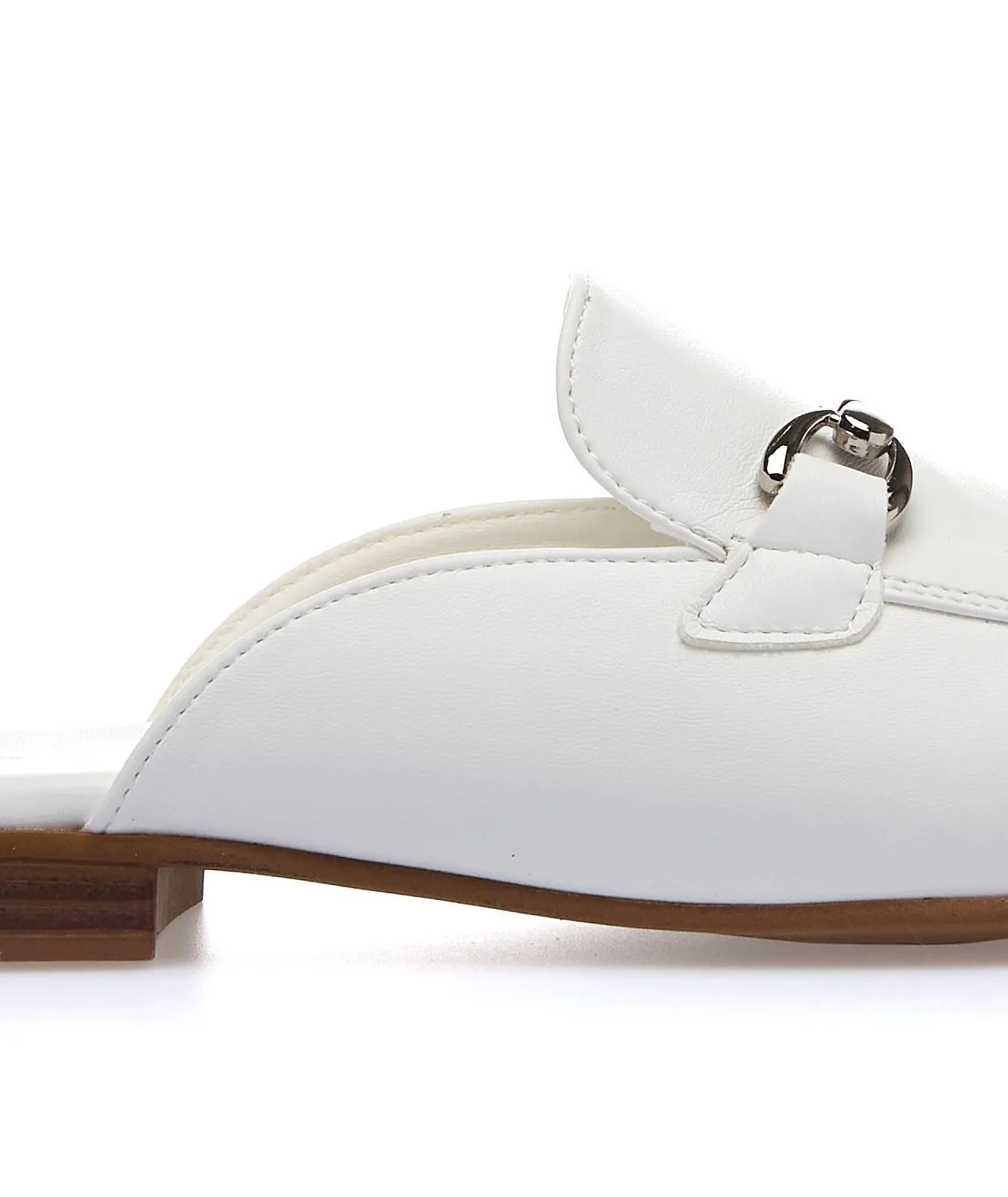 Sabot bianchi con morsetto