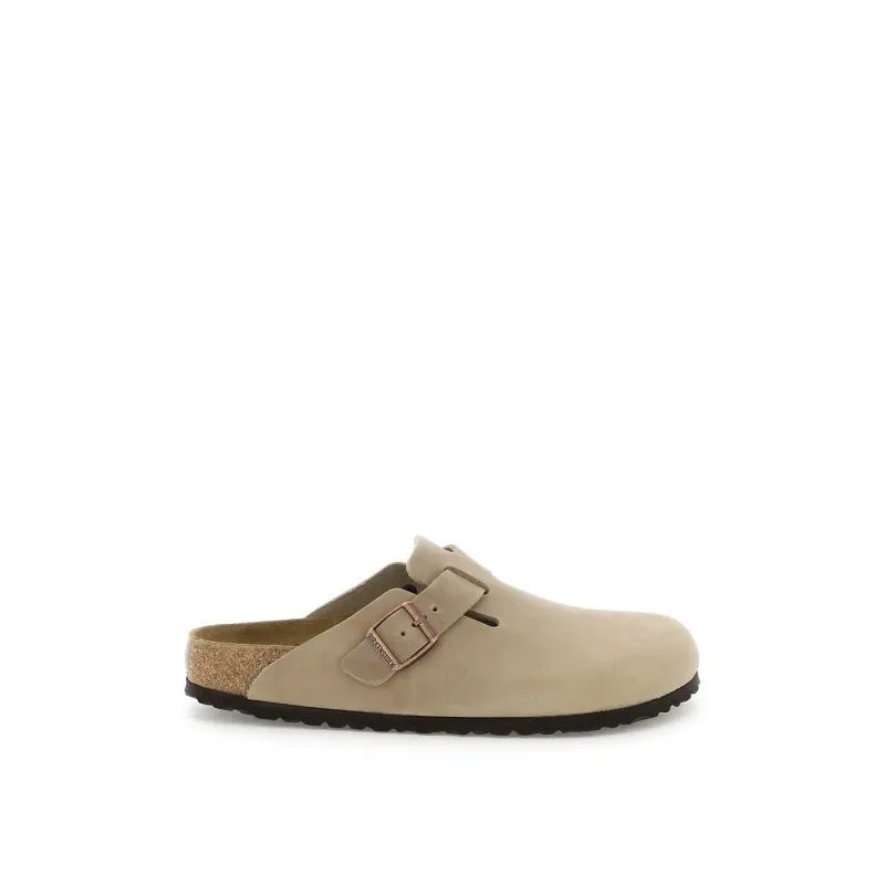 Sabot Boston in pelle oliata