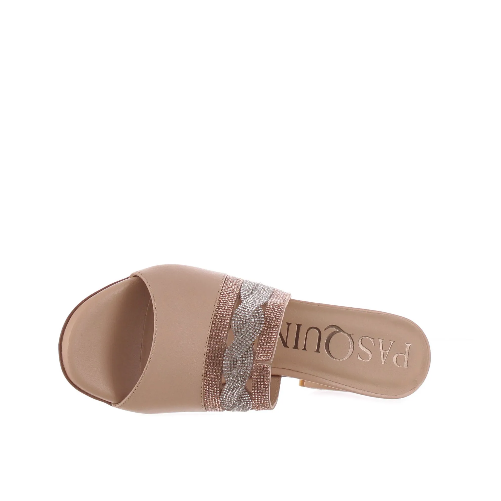 Sabot in nappa con microcristalli