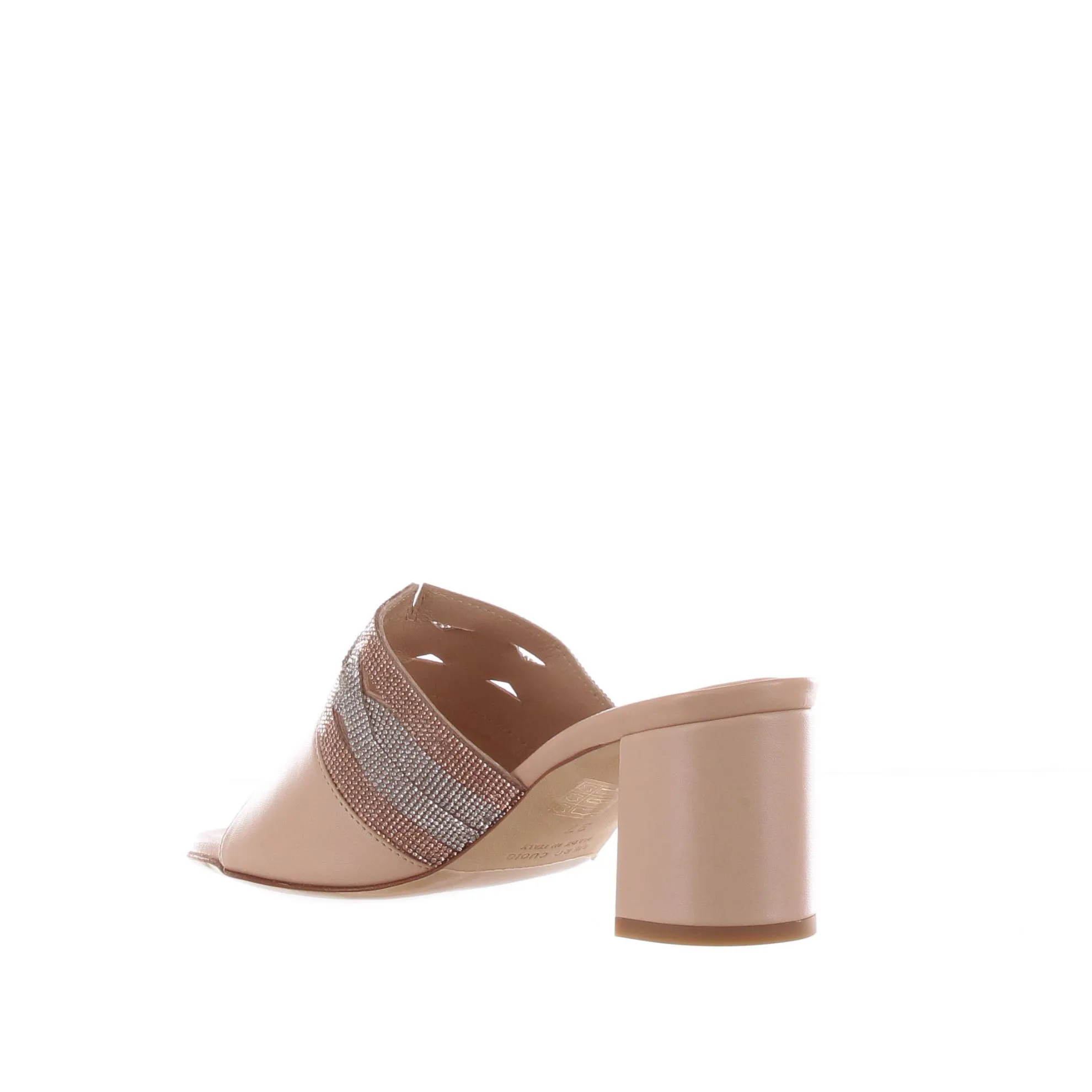 Sabot in nappa con microcristalli