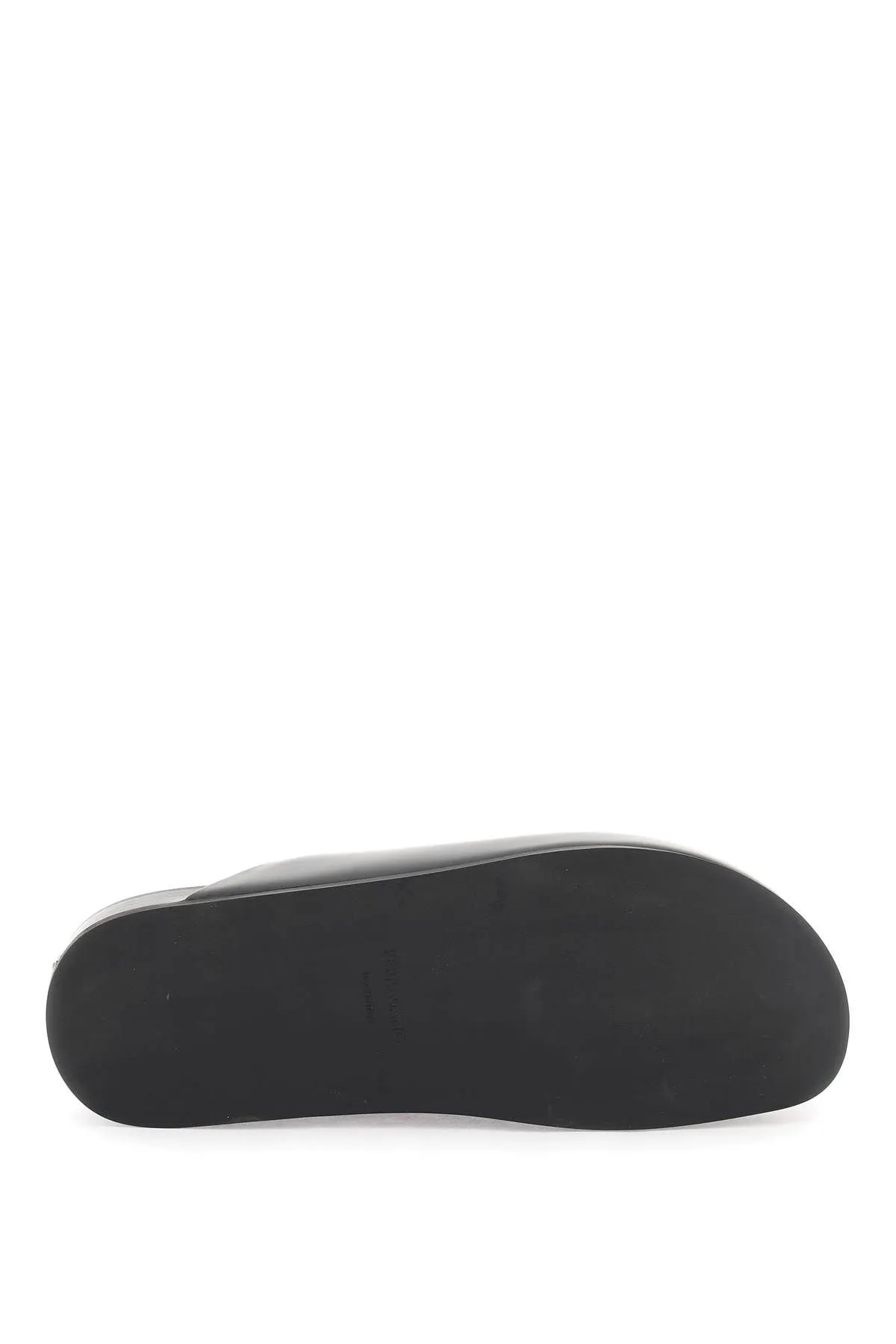 Sabot in pelle liscia