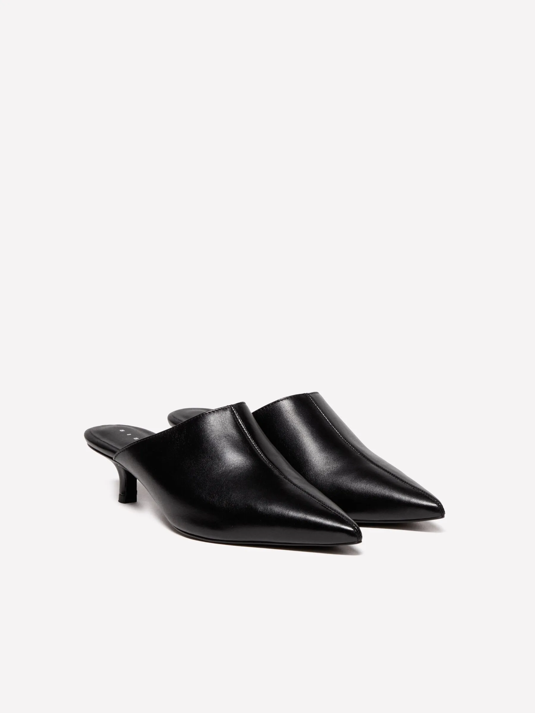 Sabot neri in 100% pelle
