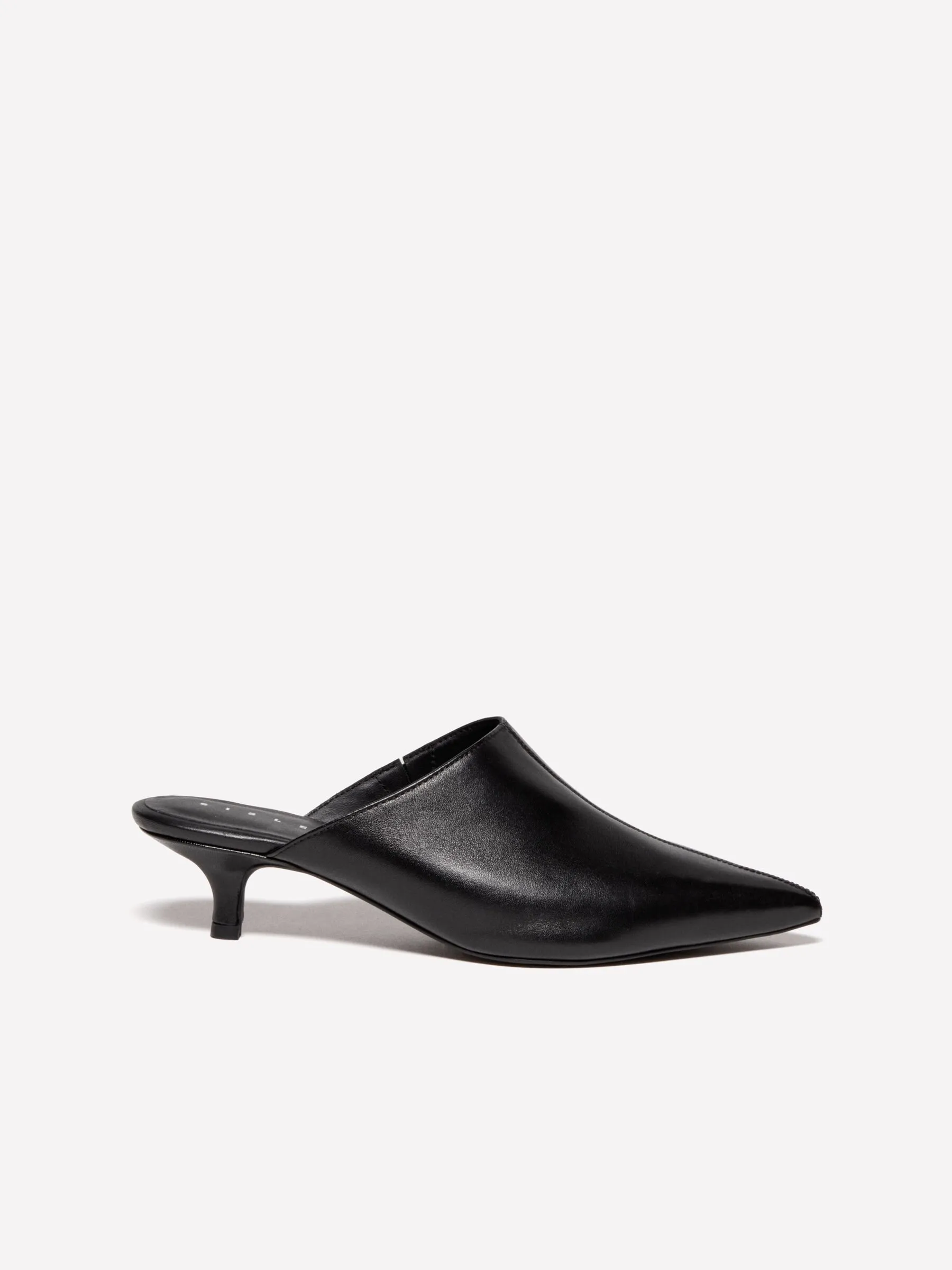 Sabot neri in 100% pelle