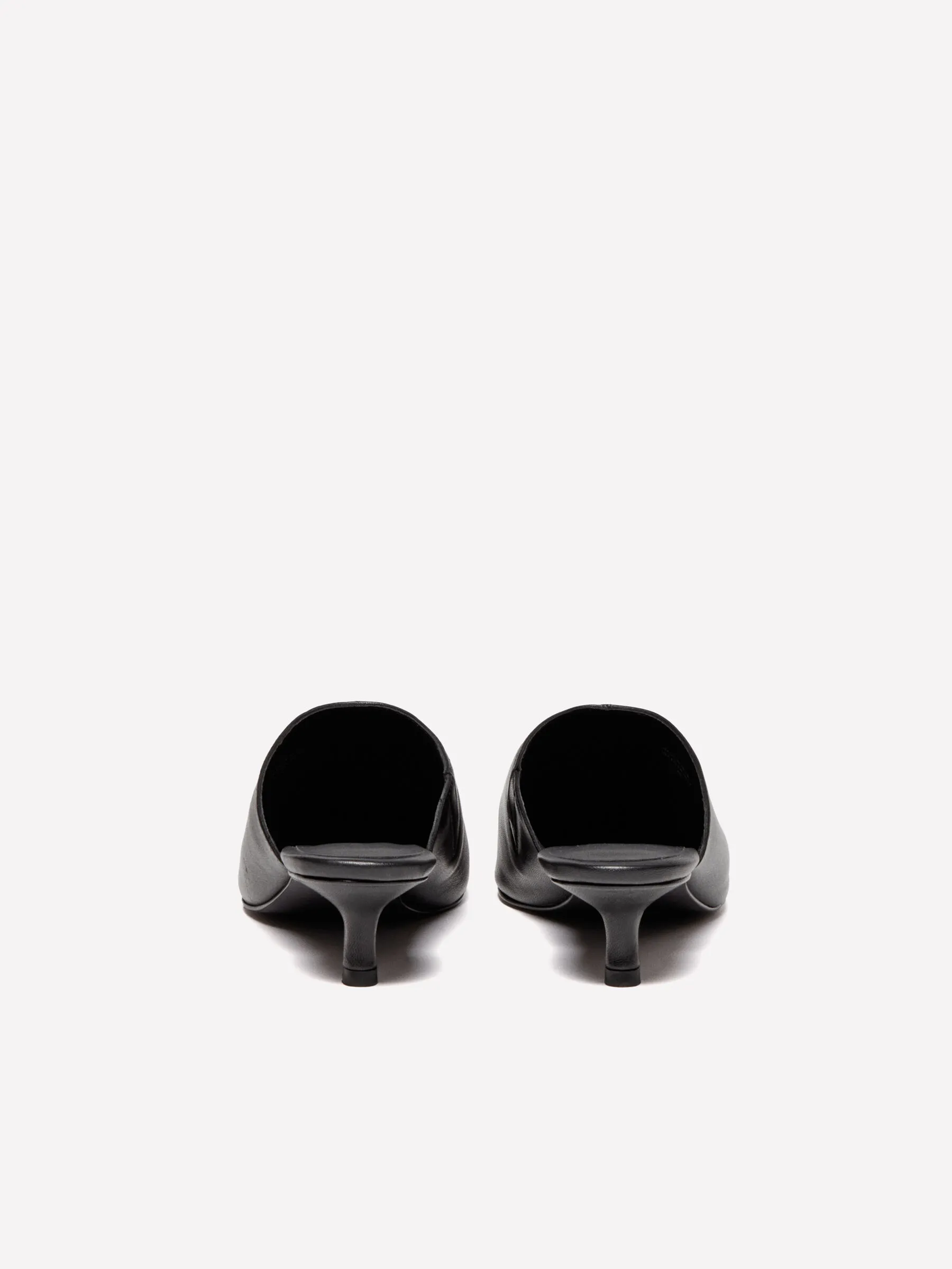 Sabot neri in 100% pelle