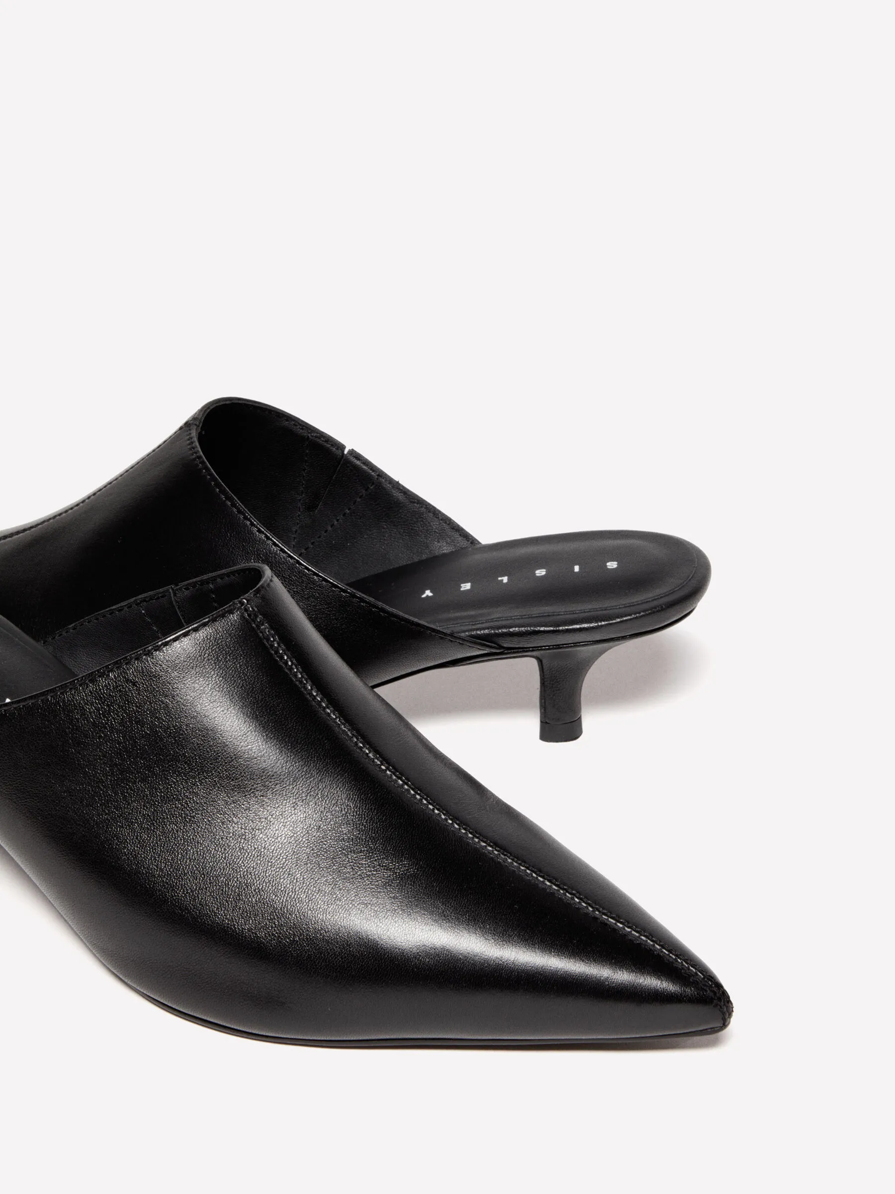 Sabot neri in 100% pelle